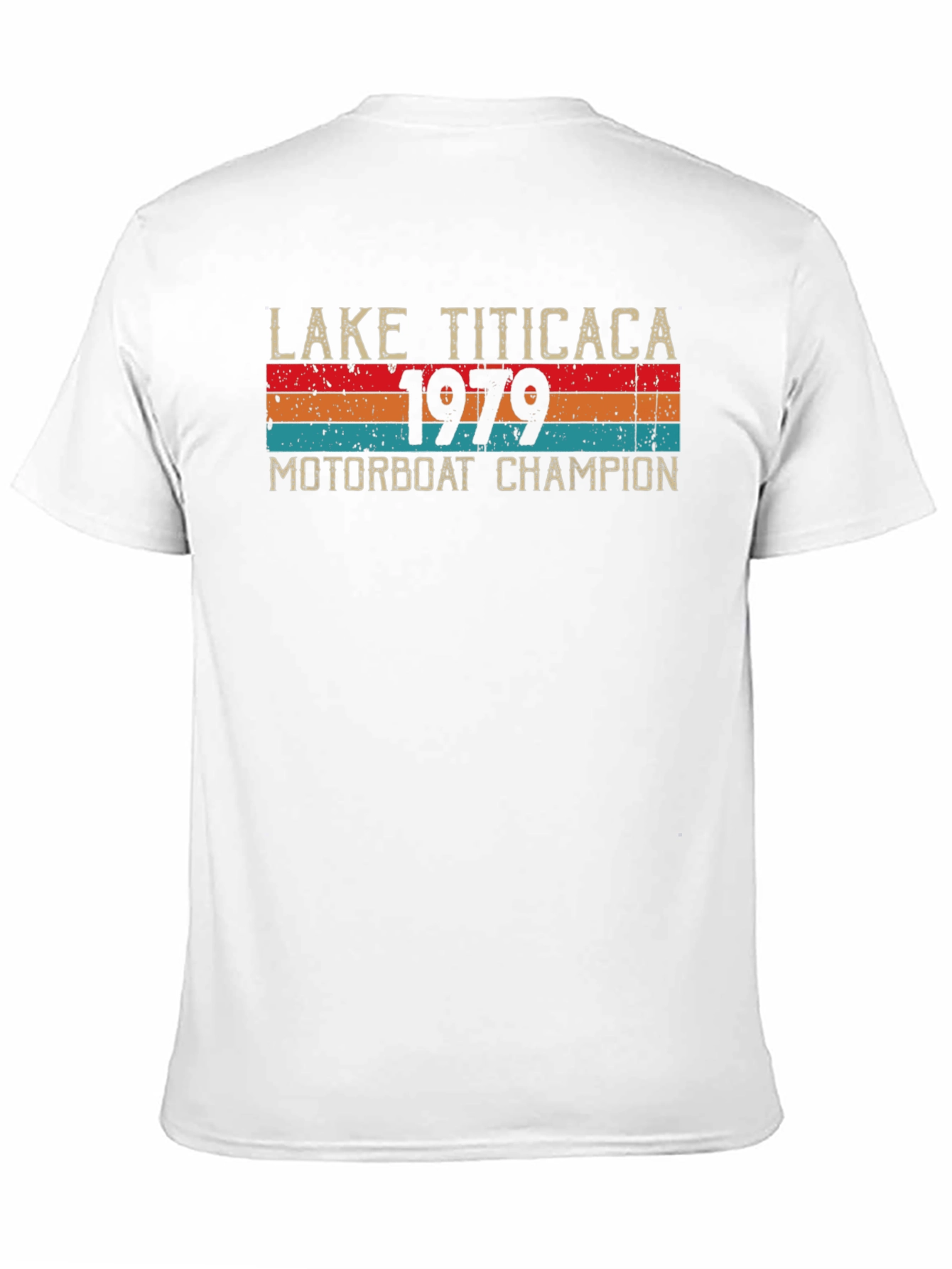 Lake Titicaca 1979 Motorboat Champion T-Shirt