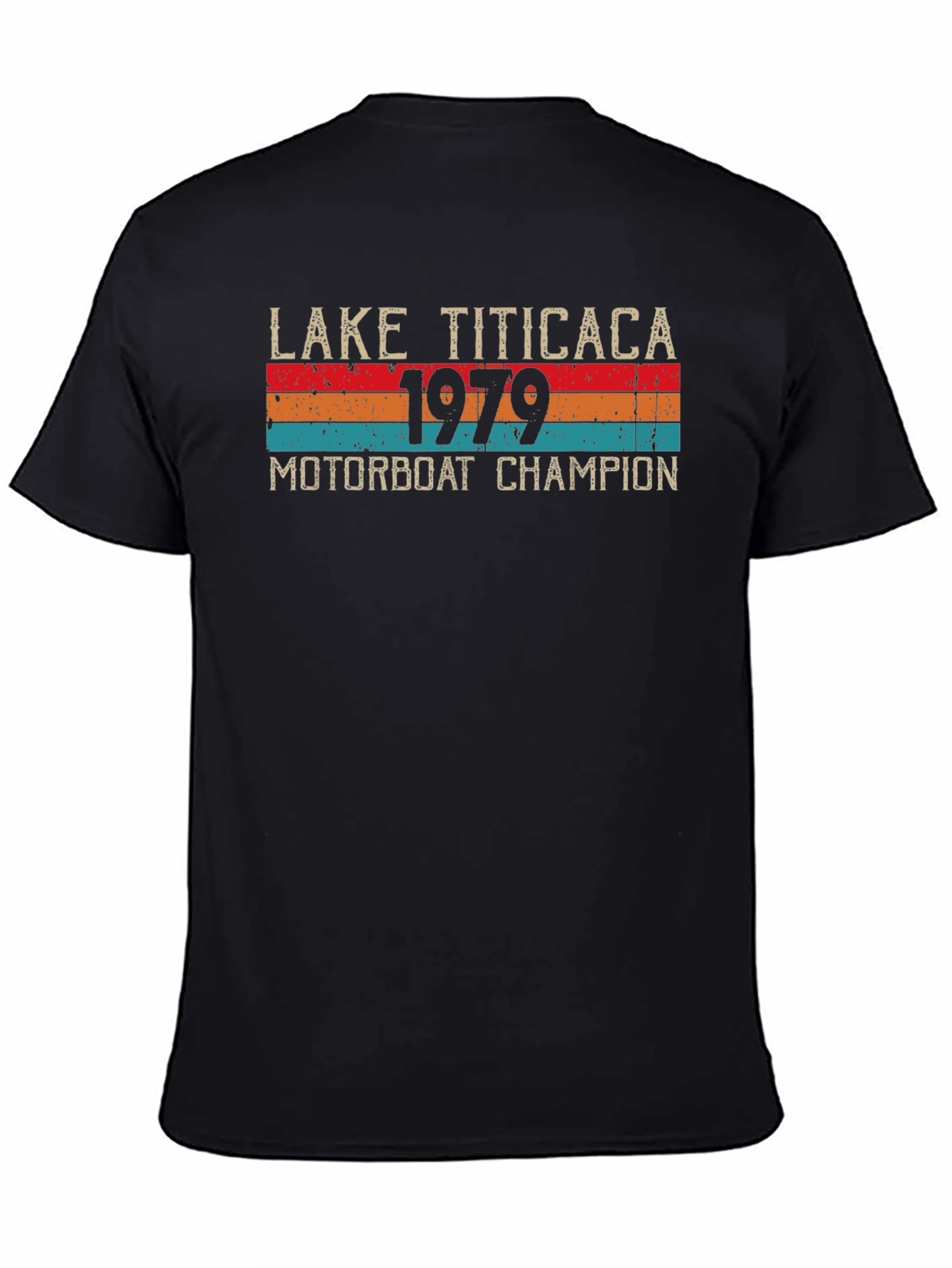 Lake Titicaca 1979 Motorboat Champion T-Shirt