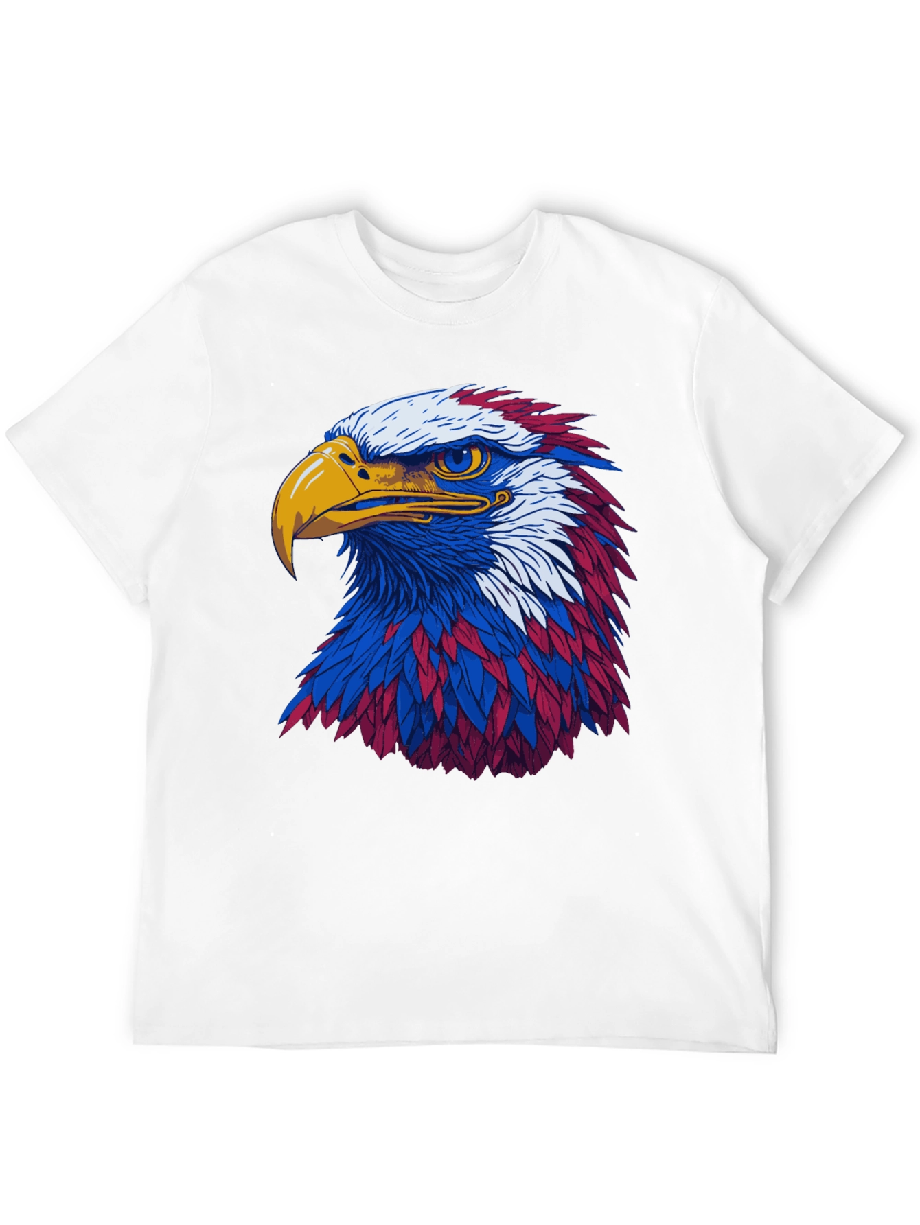 Patriotic Eagle Graphic Tee - Bold & Stylish
