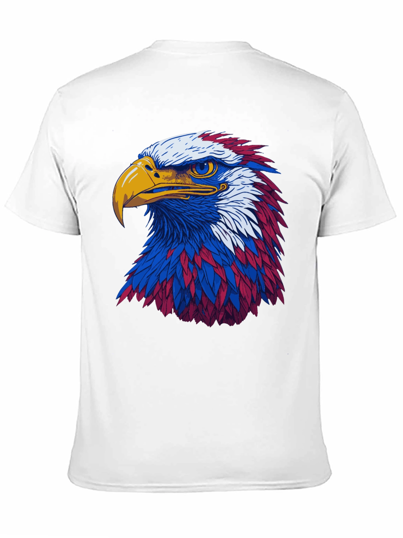 Patriotic Eagle Graphic Tee - Bold & Stylish
