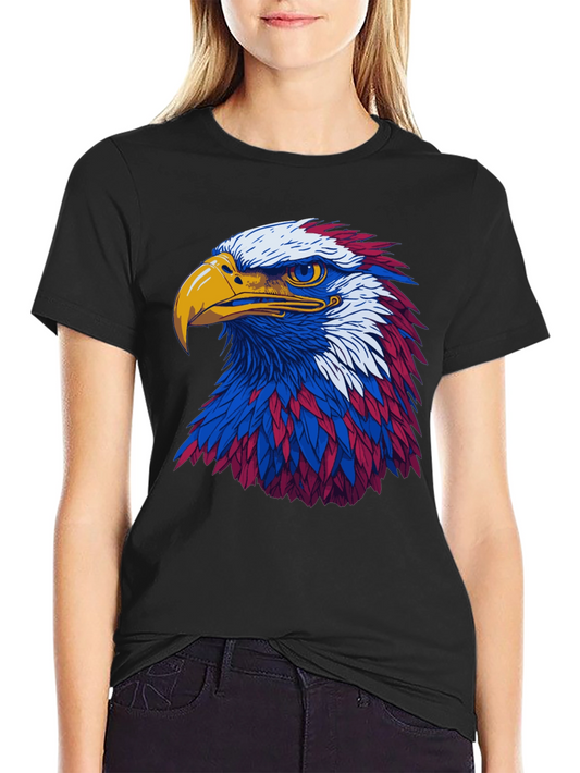 Patriotic Eagle Graphic Tee - Bold & Stylish