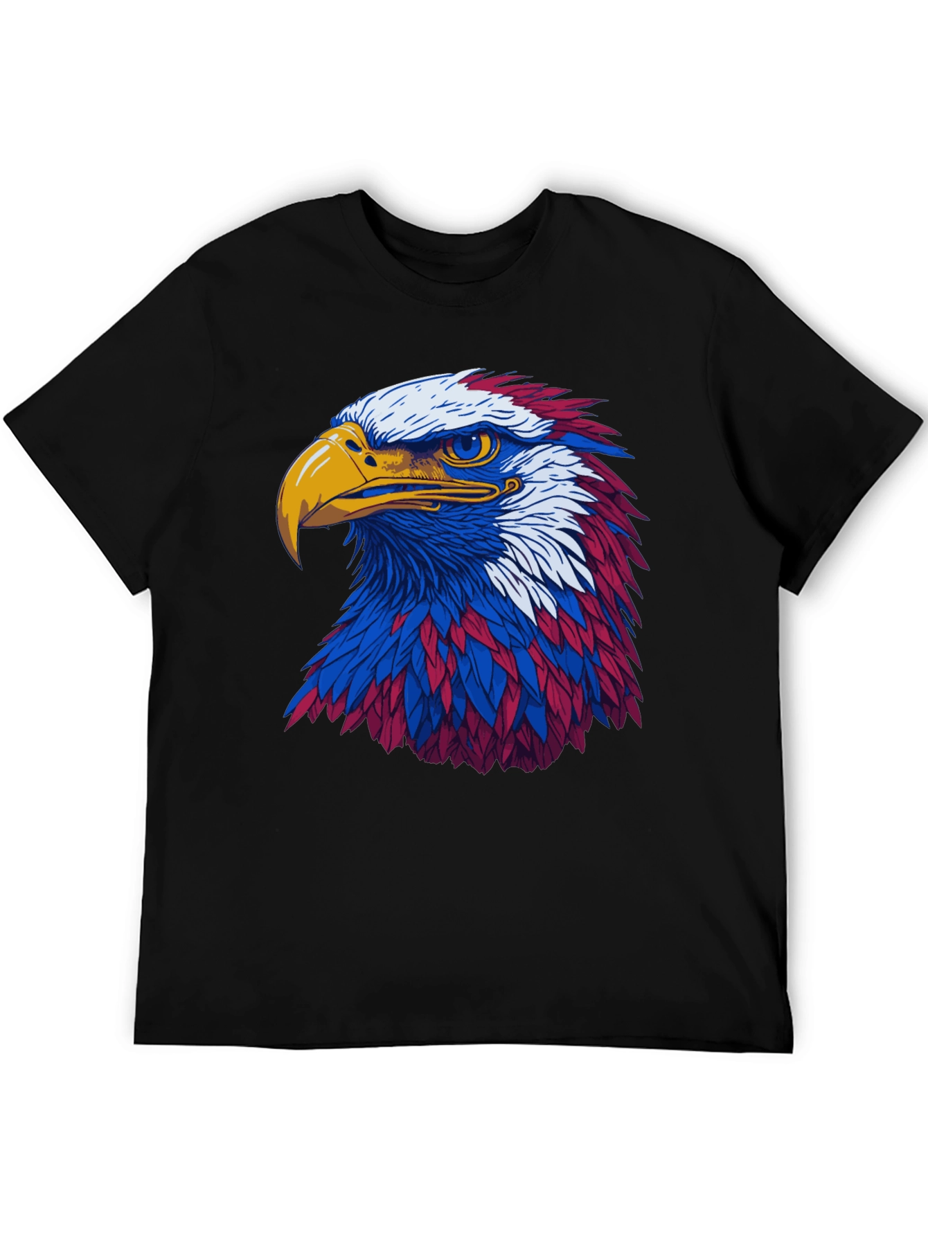 Patriotic Eagle Graphic Tee - Bold & Stylish