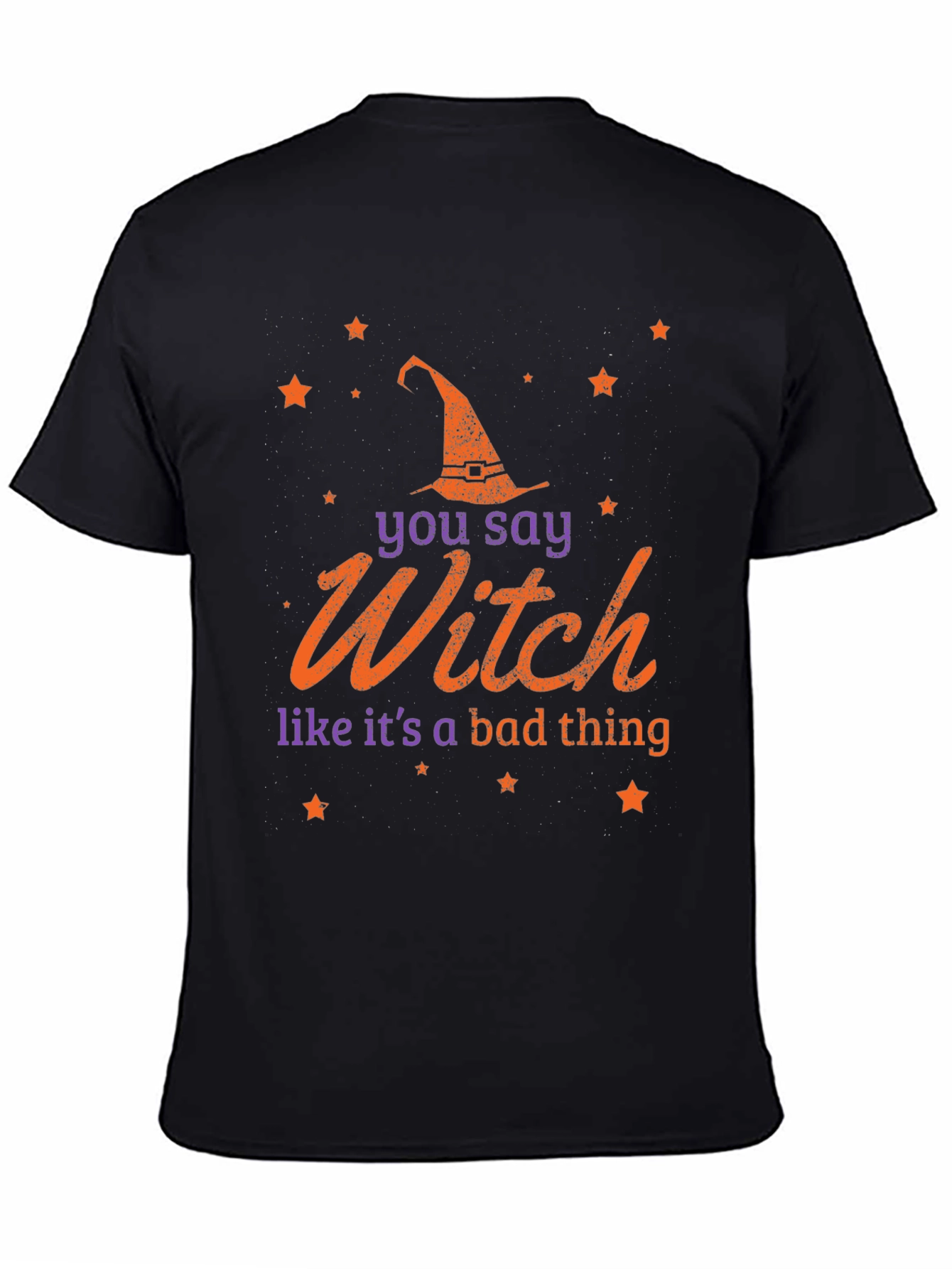 Witch Graphic Tee - Halloween Shirt