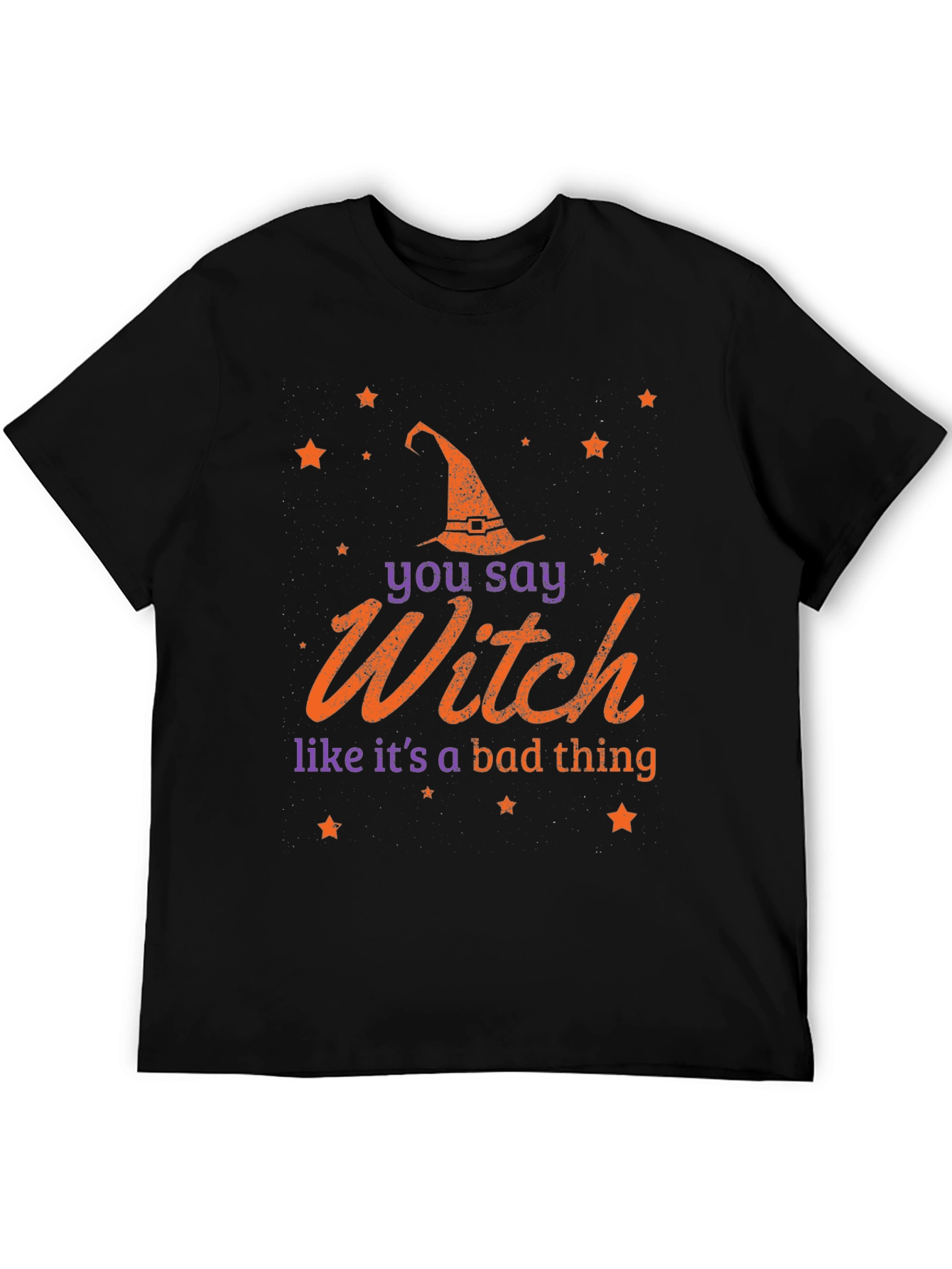 Witch Graphic Tee - Halloween Shirt