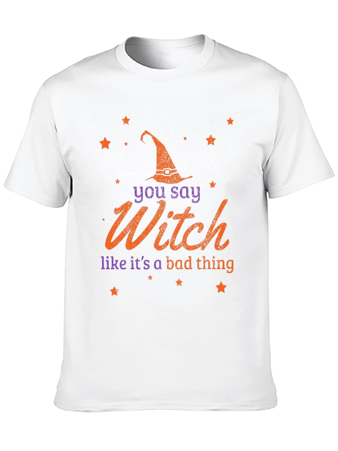 Witch Graphic Tee - Halloween Shirt