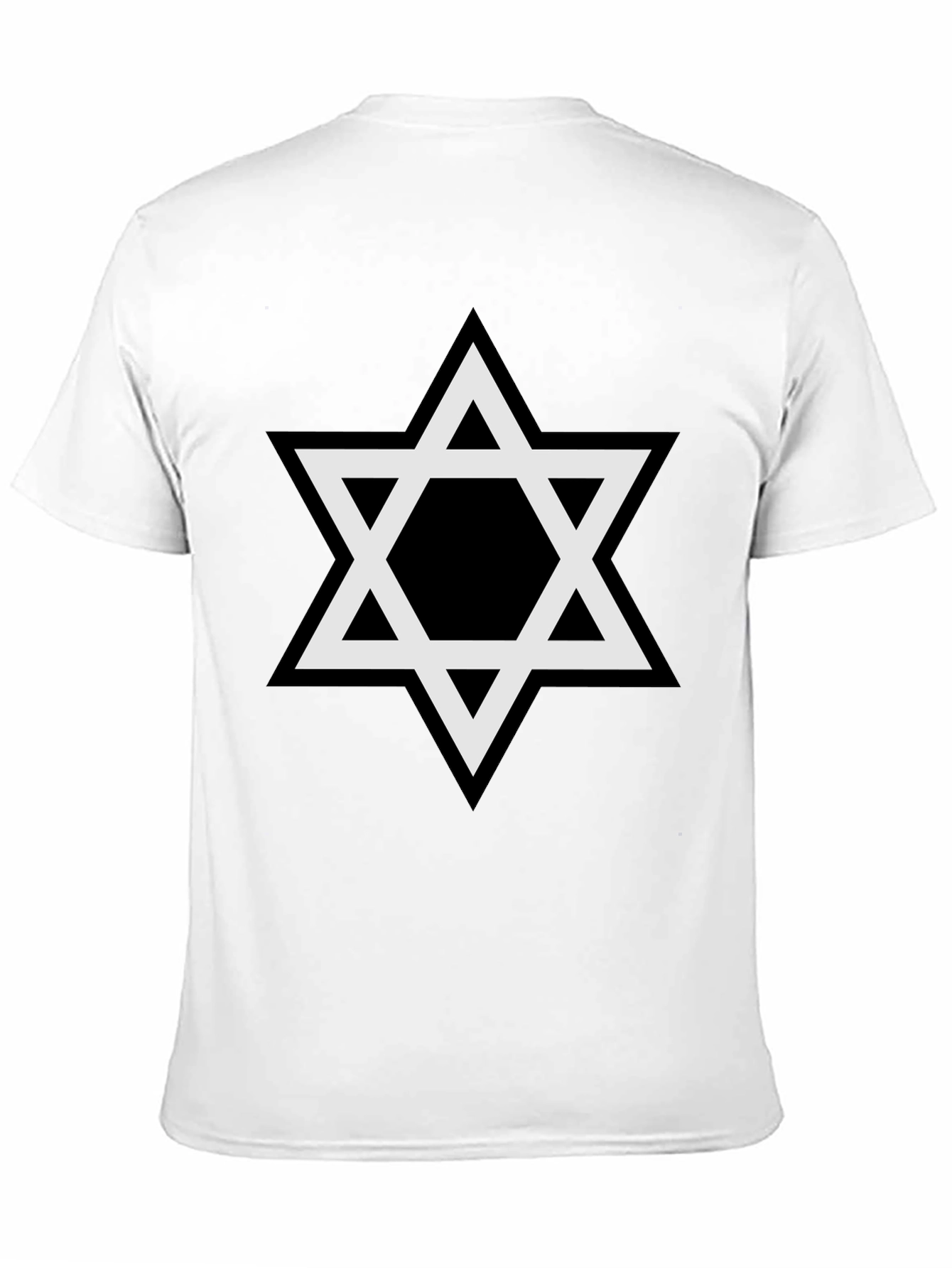 Star of David Graphic Tee - Classic Black T-Shirt