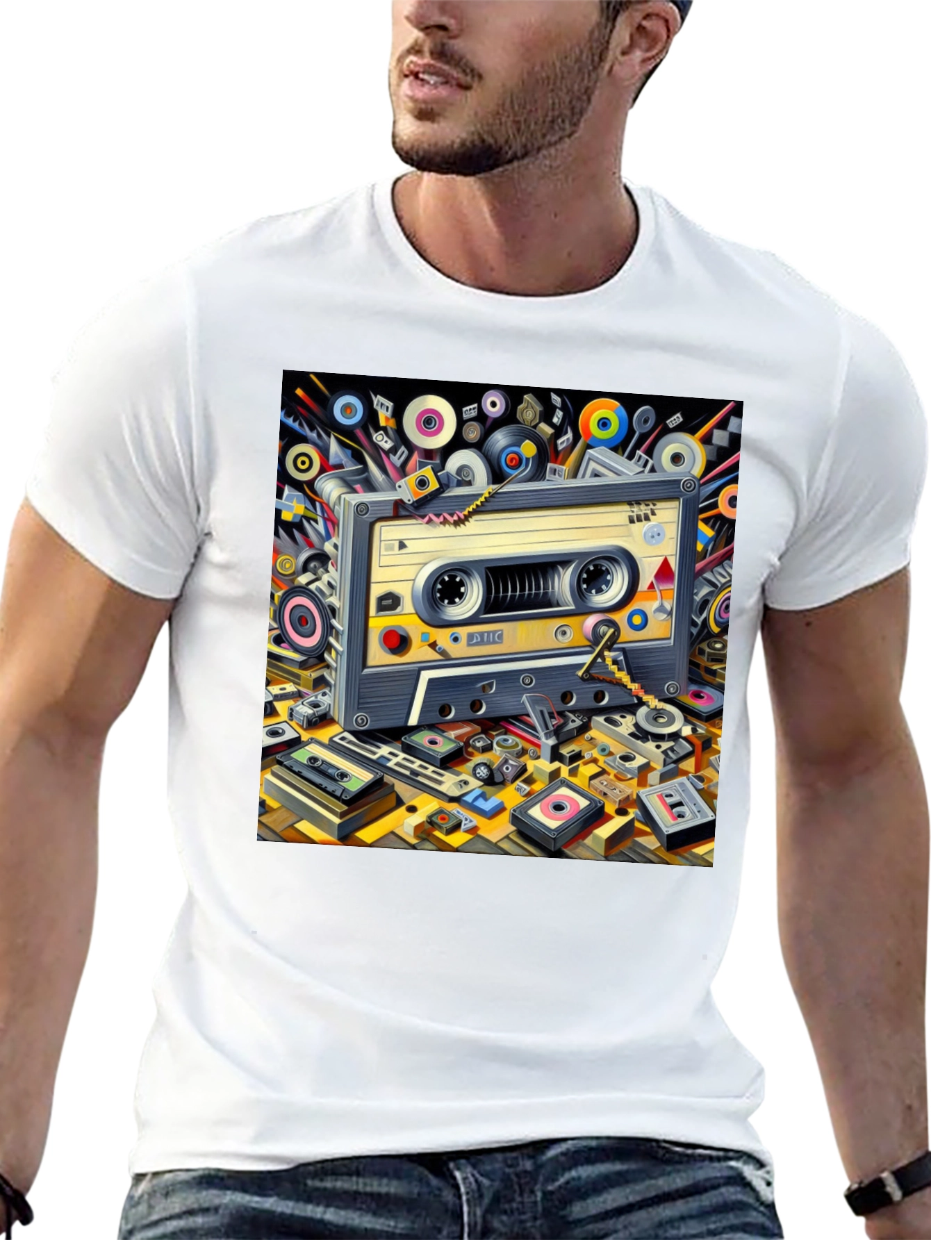 Retro Cassette Tape T-Shirt