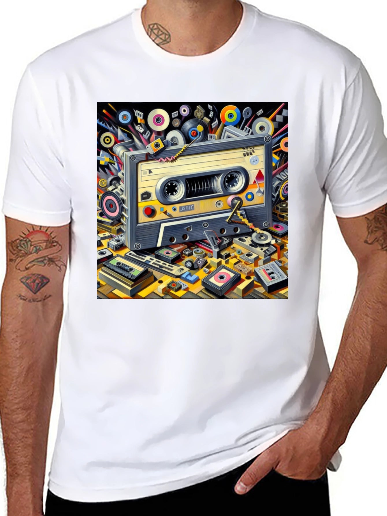 Retro Cassette Tape T-Shirt