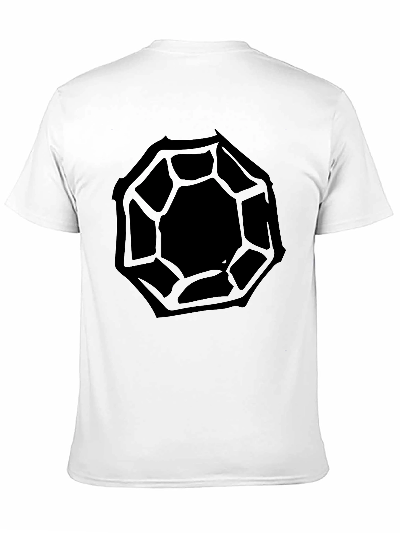 Geometric Graphic Black T-Shirt