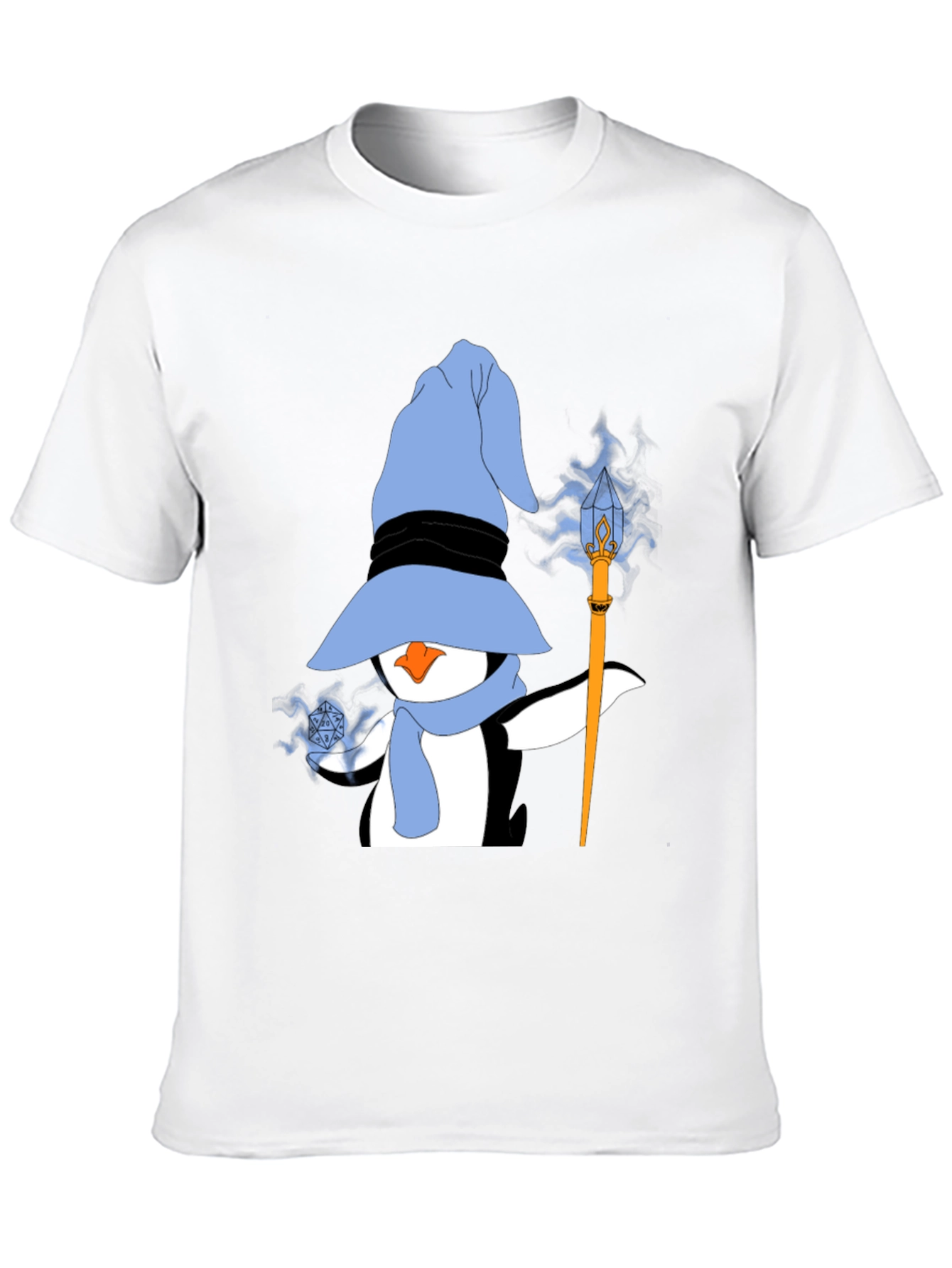 Wizard Penguin Graphic T-Shirt