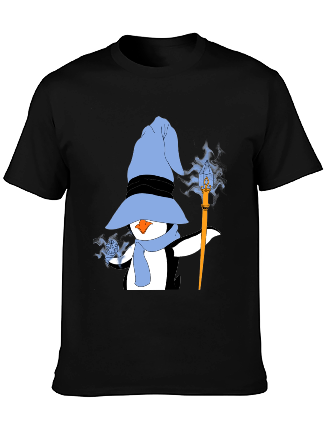 Wizard Penguin Graphic T-Shirt