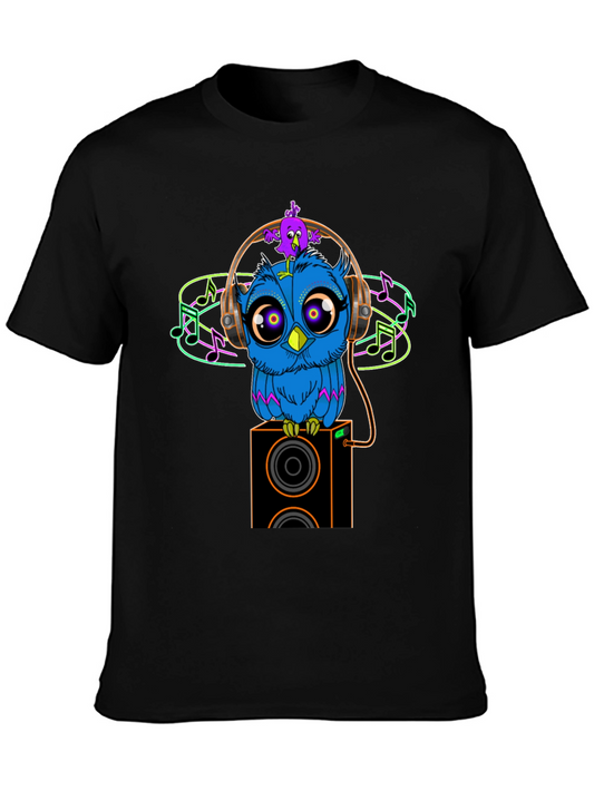 Owl DJ Graphic Tee