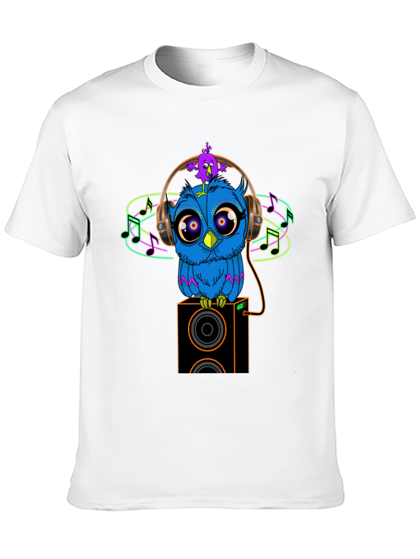 Owl DJ Graphic Tee