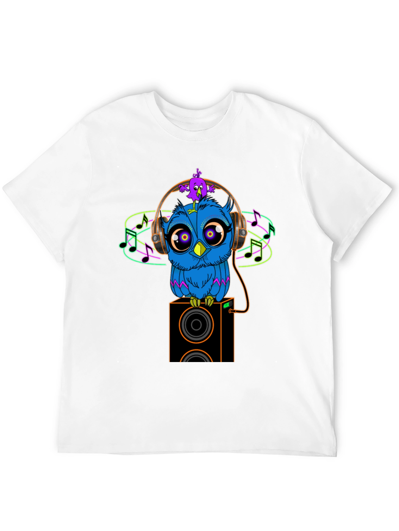 Owl DJ Graphic Tee