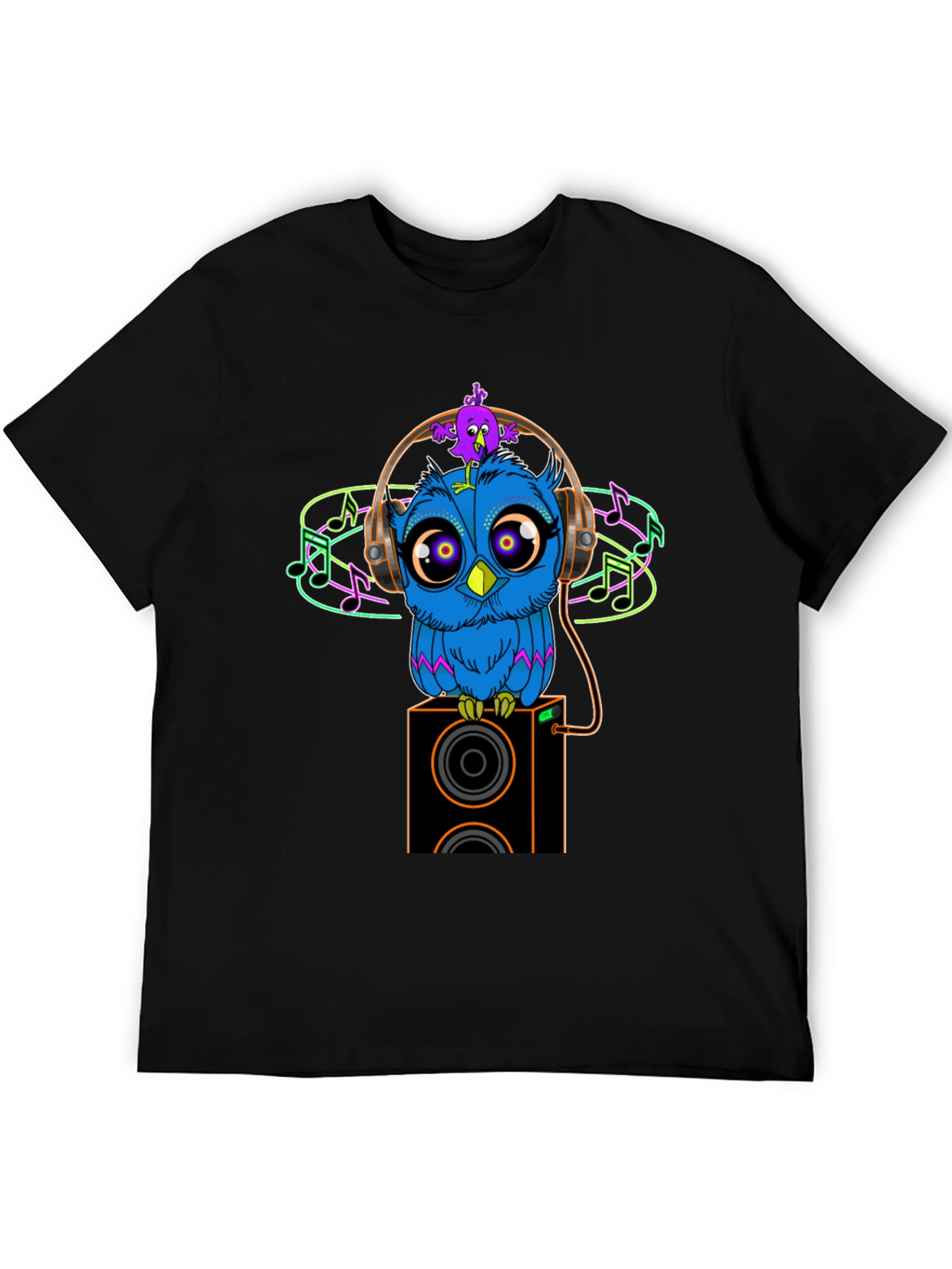 Owl DJ Graphic Tee
