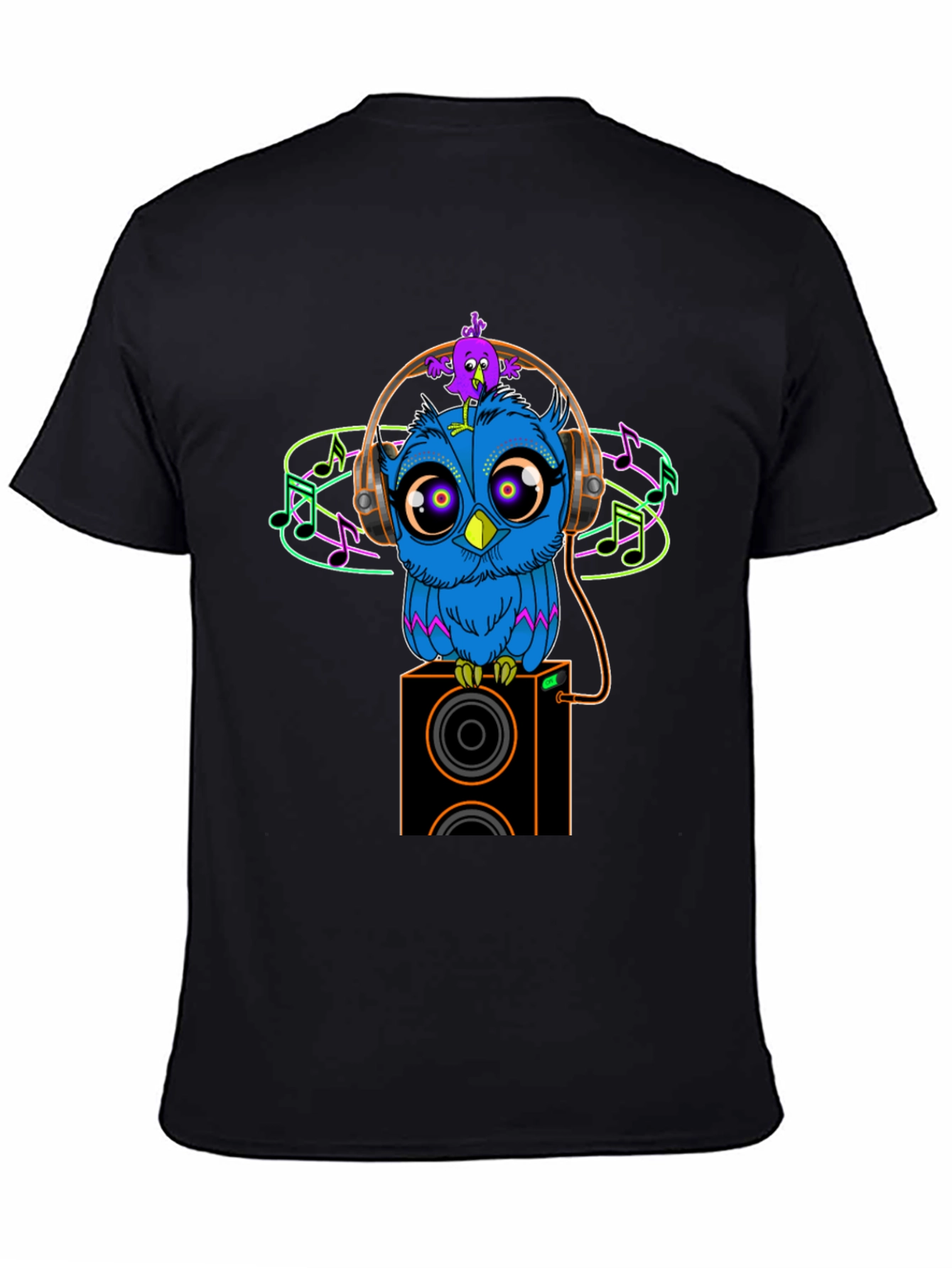 Owl DJ Graphic Tee