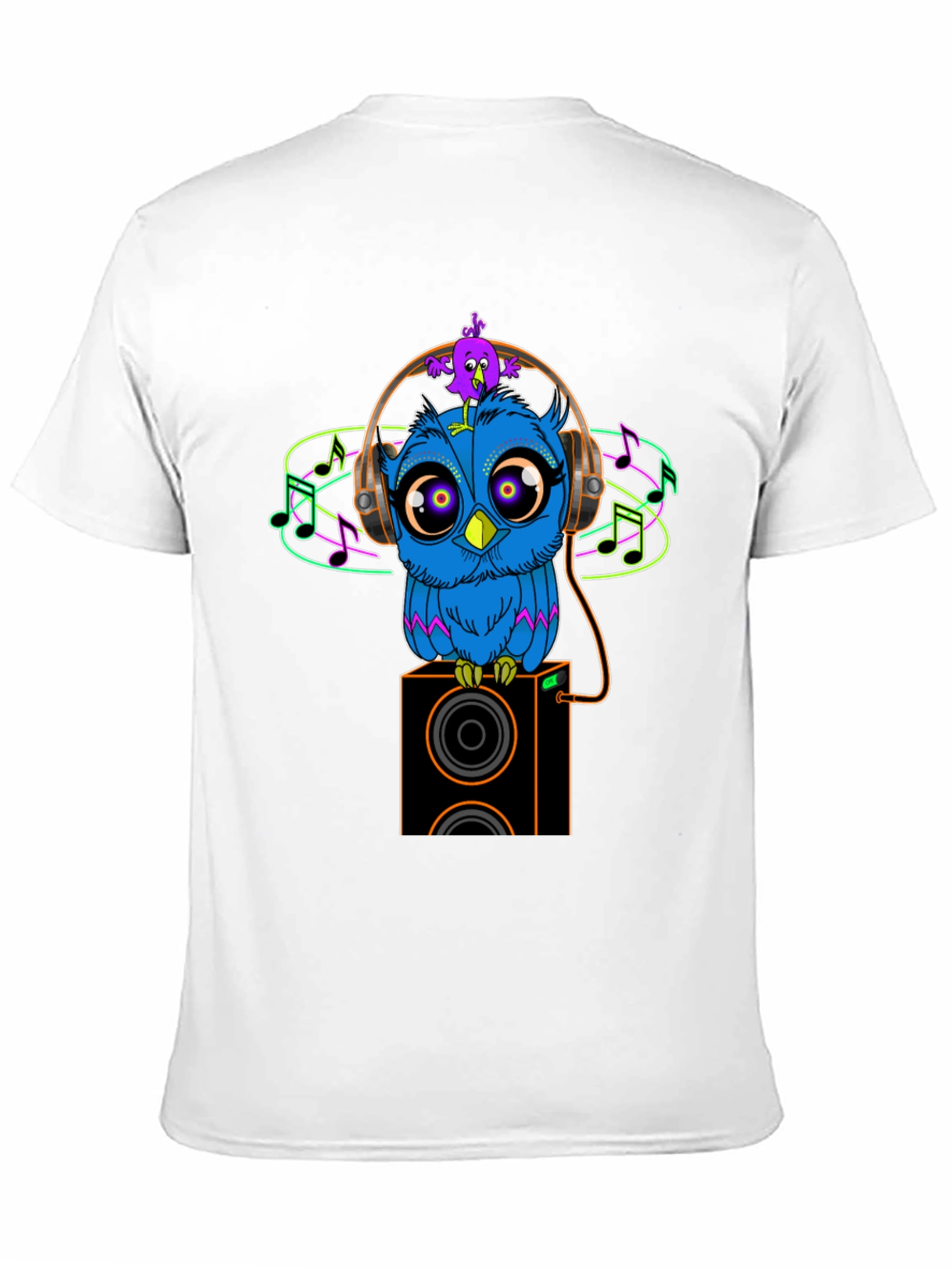 Owl DJ Graphic Tee