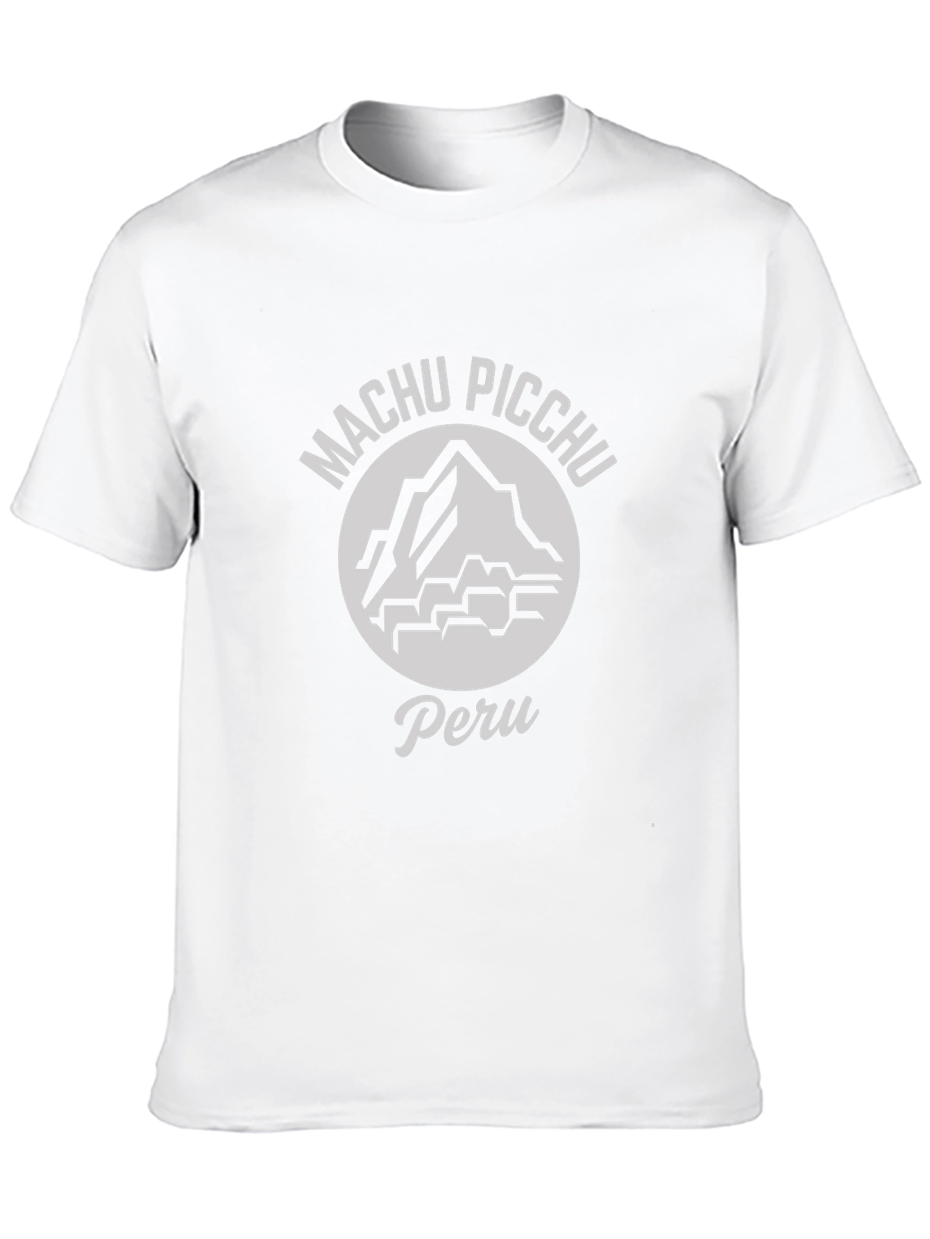 Machu Picchu Peru Graphic T-Shirt - Black
