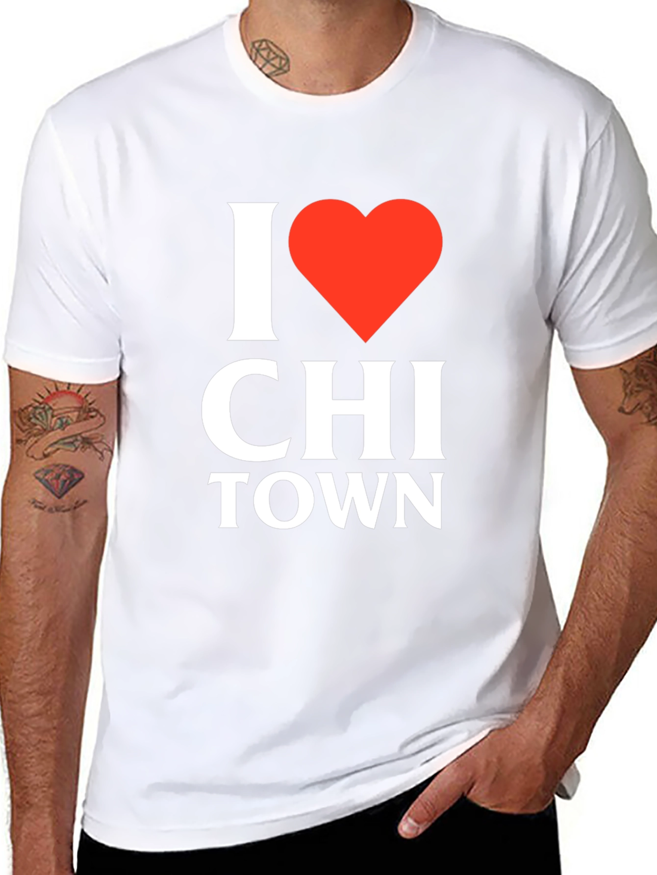 I Heart Chi Town T-Shirt - Chicago Pride