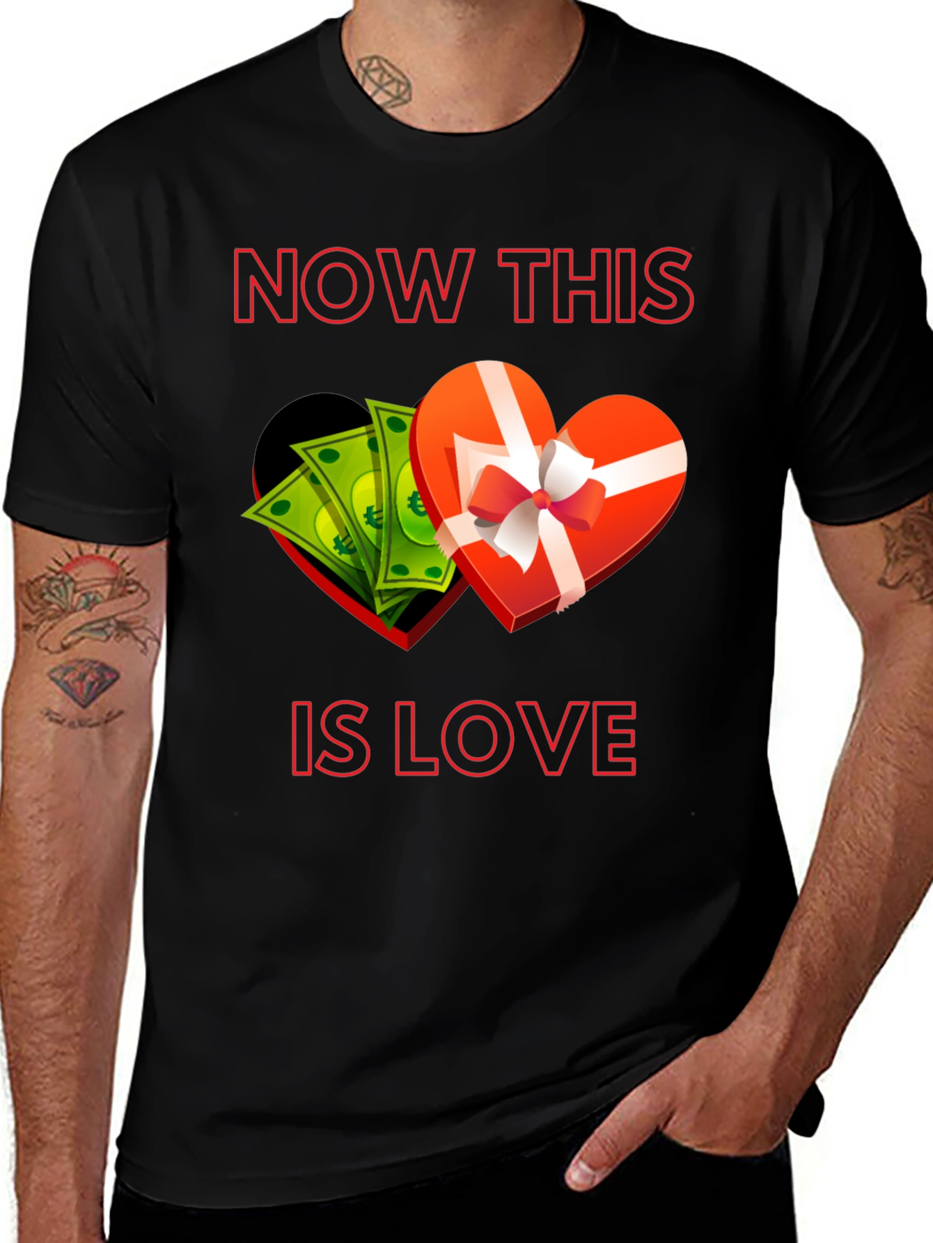 Now This Is Love T-Shirt Funny Graphic Tee