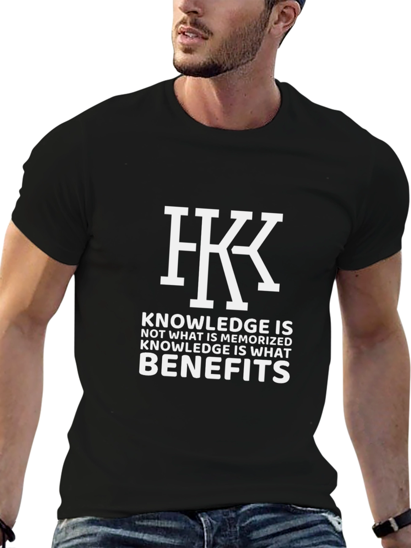 Knowledge Benefits T-Shirt - Smart Casual Tee