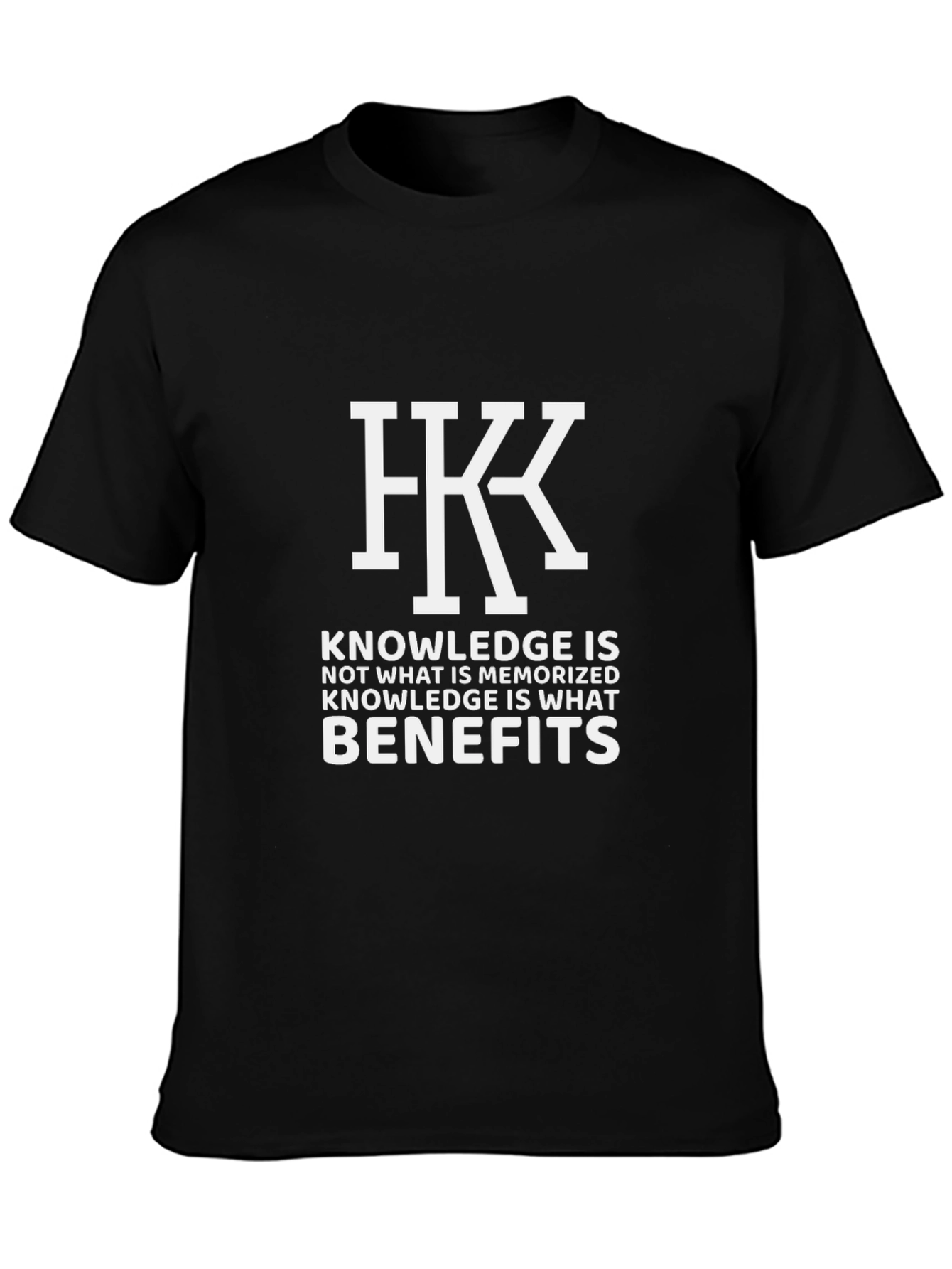 Knowledge Benefits T-Shirt - Smart Casual Tee
