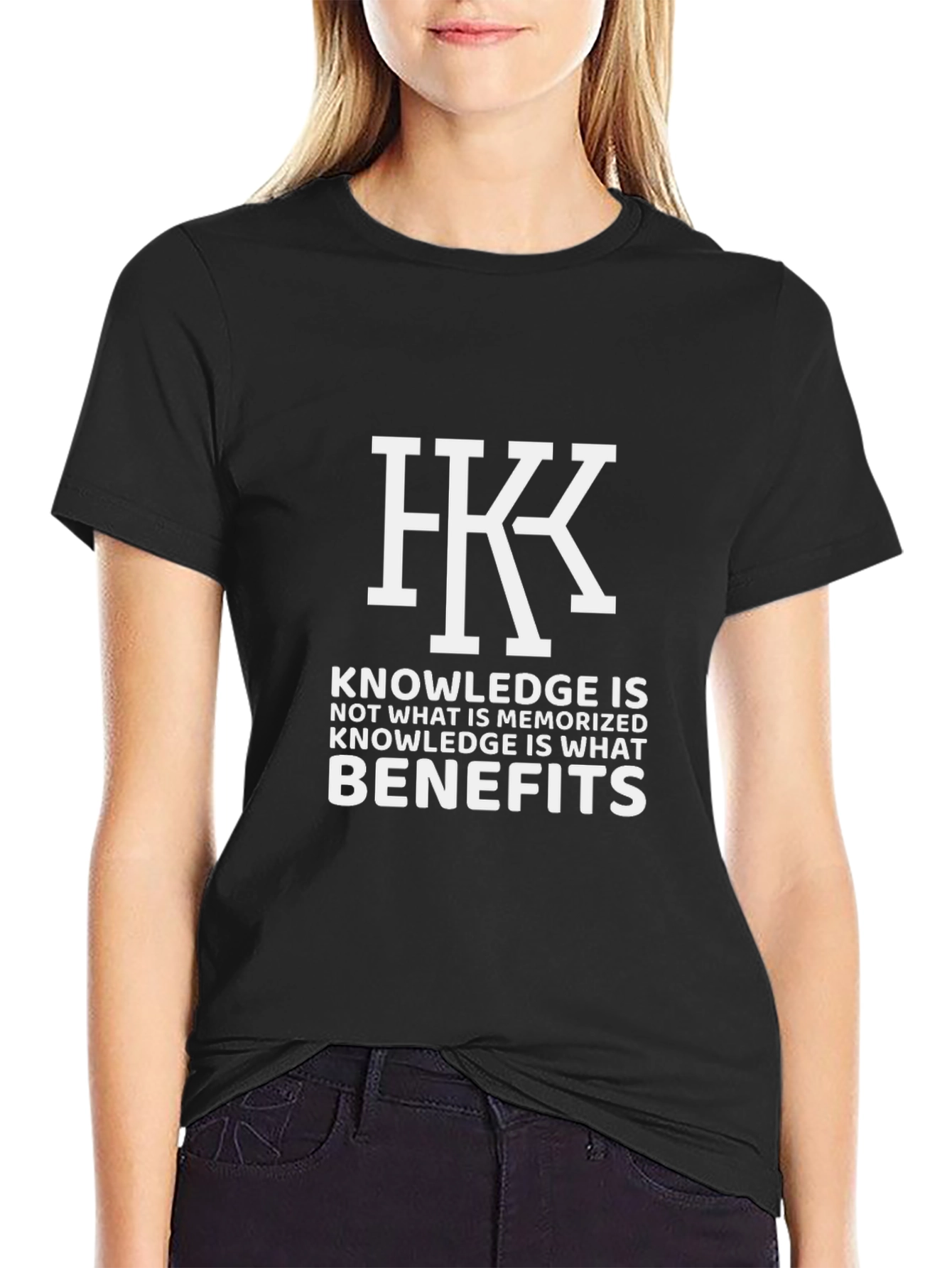 Knowledge Benefits T-Shirt - Smart Casual Tee