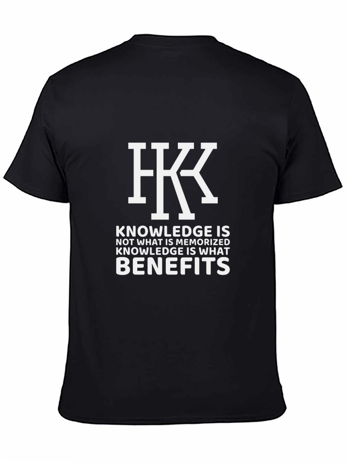 Knowledge Benefits T-Shirt - Smart Casual Tee