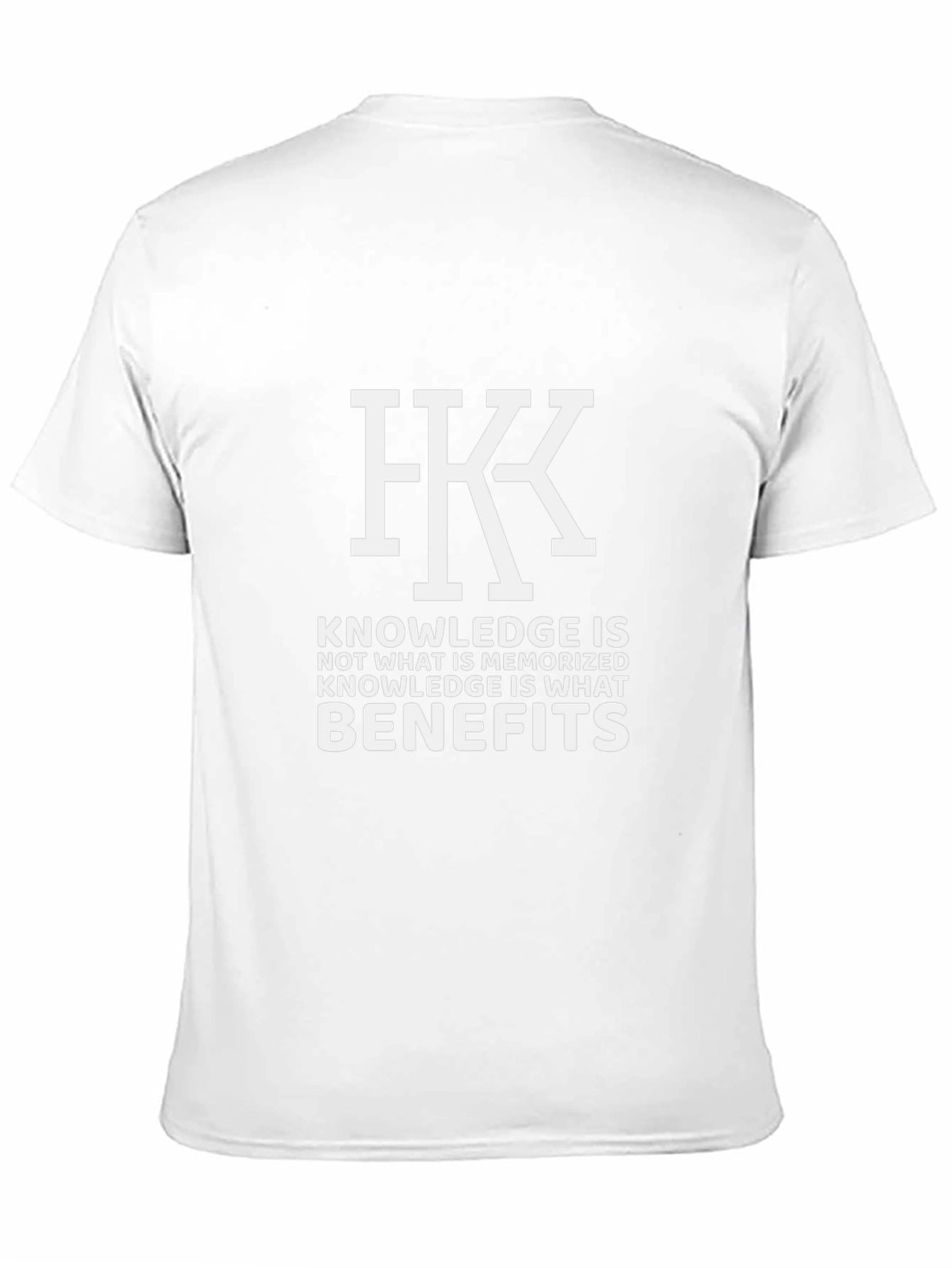 Knowledge Benefits T-Shirt - Smart Casual Tee