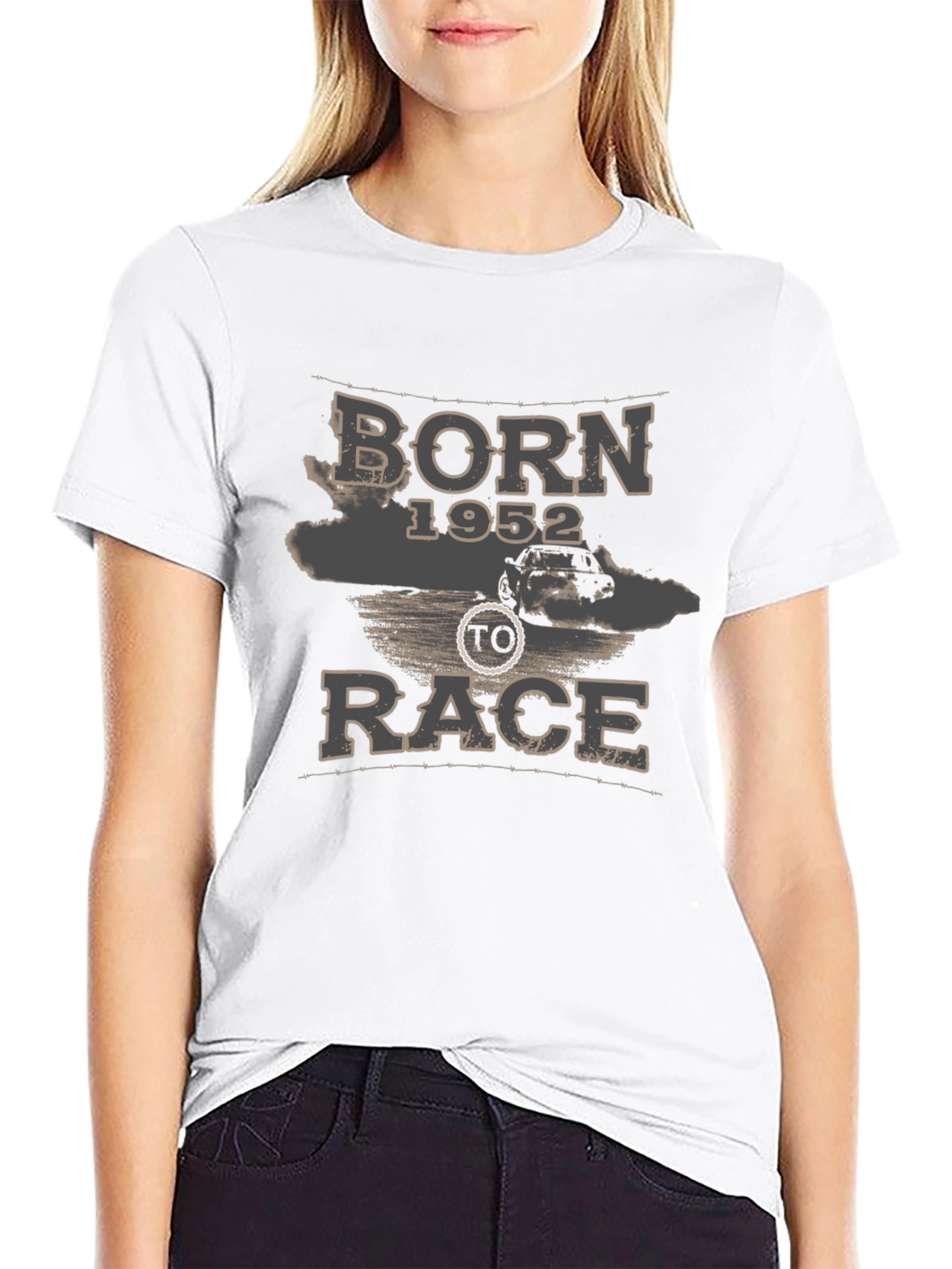 Born 1952 To Race Graphic T-Shirt