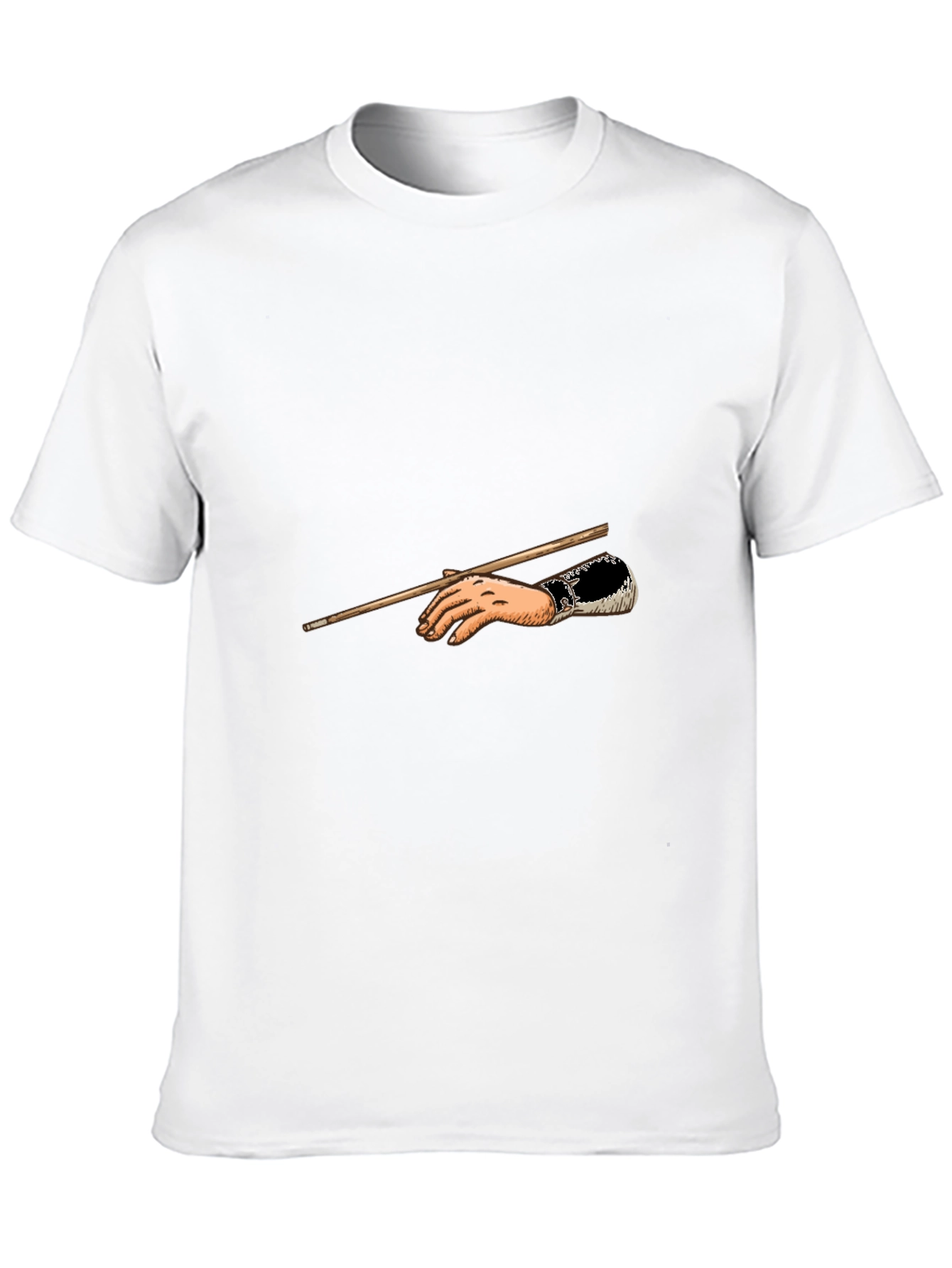 Classic Hand Holding Stick Graphic T-Shirt