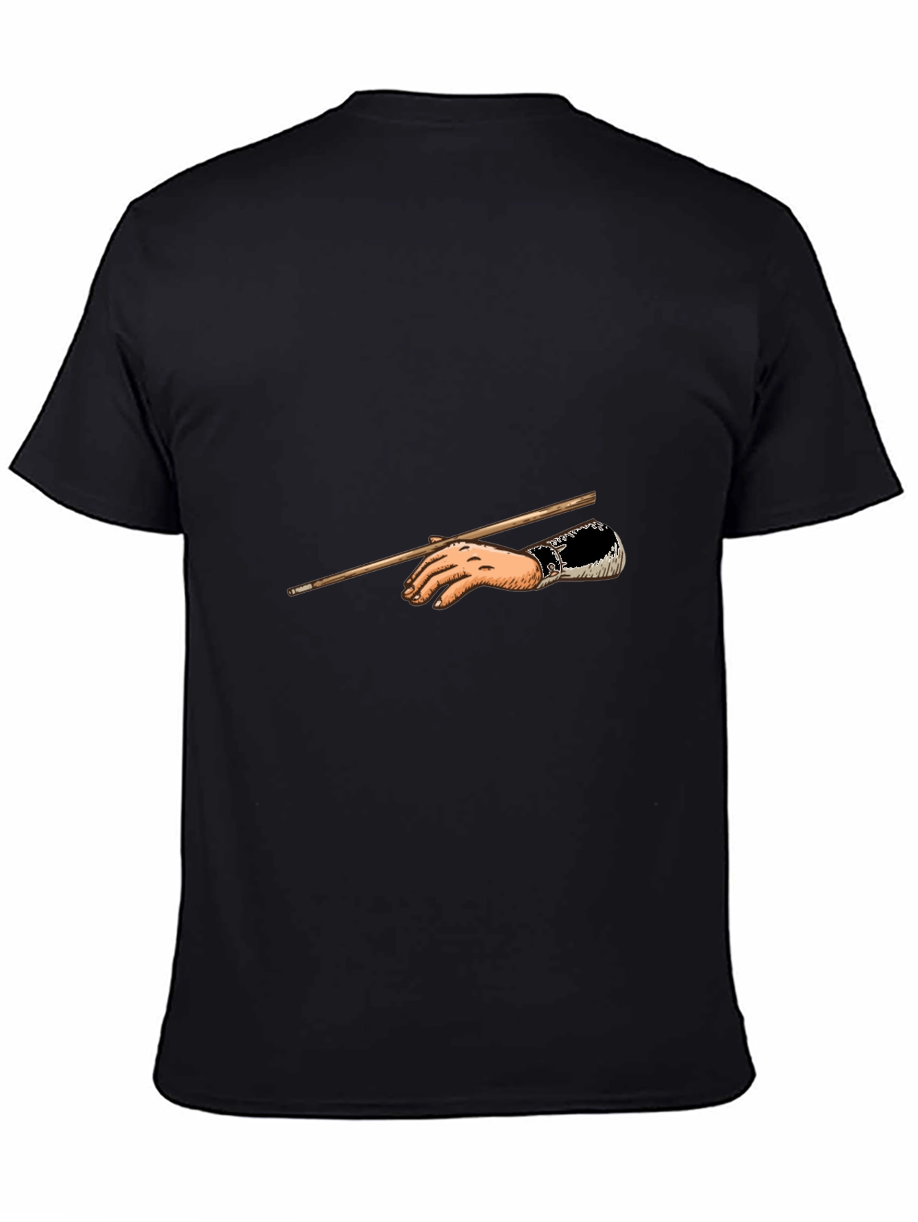 Classic Hand Holding Stick Graphic T-Shirt