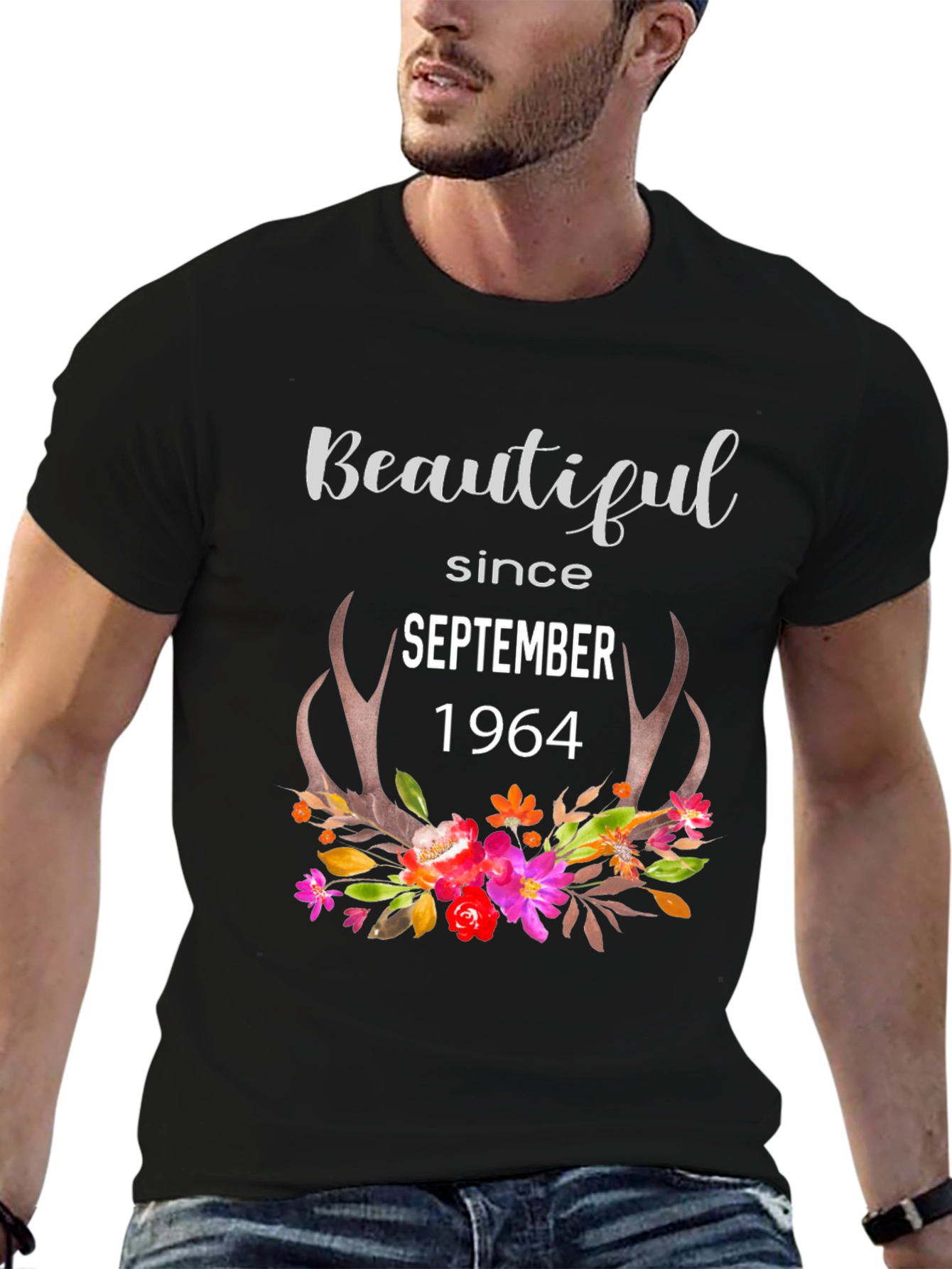 Beautiful Since 1964 Floral Tee