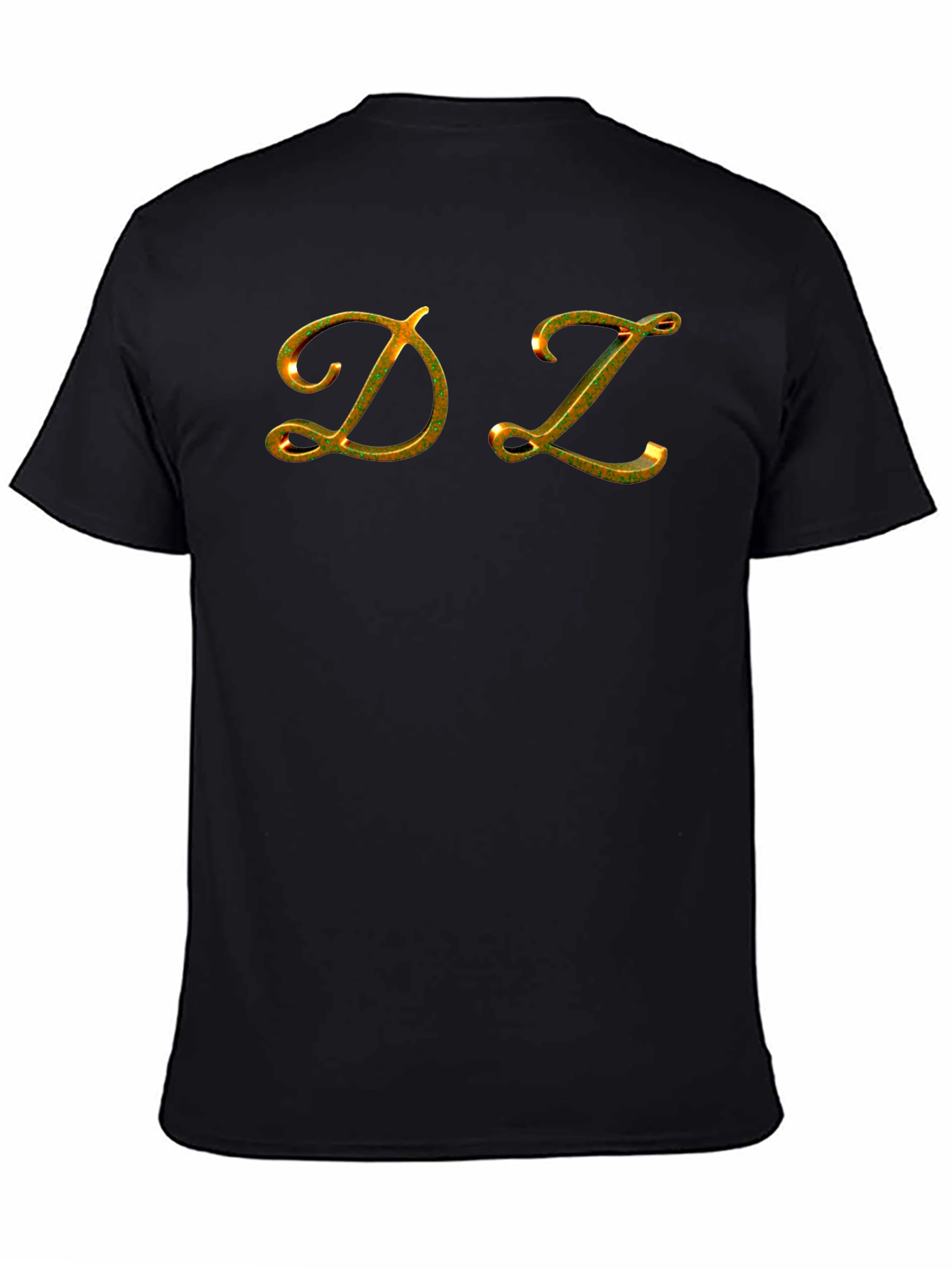 DZ Initial Graphic Black T-Shirt