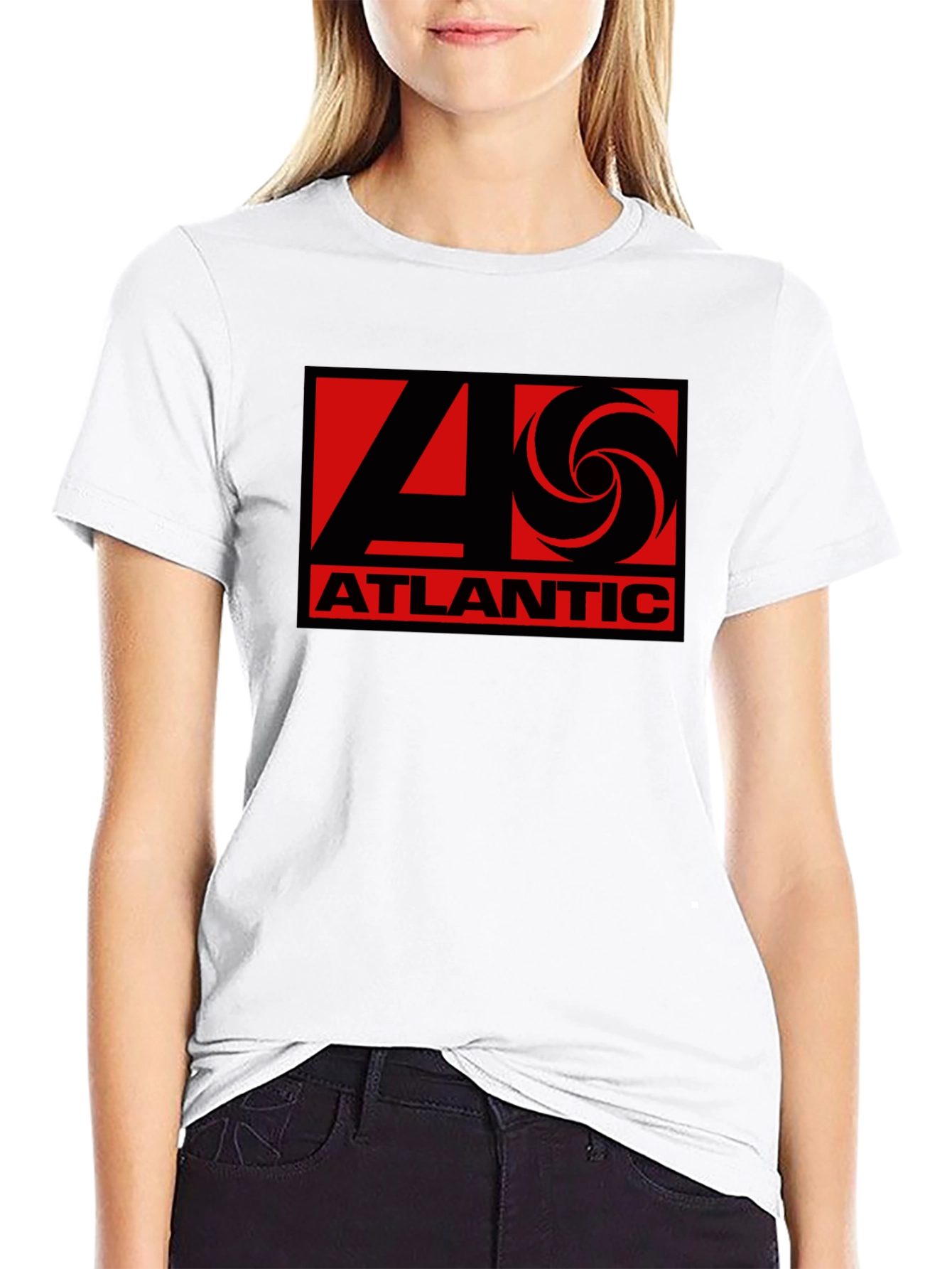Atlantic Records 40th Anniversary Black T-Shirt
