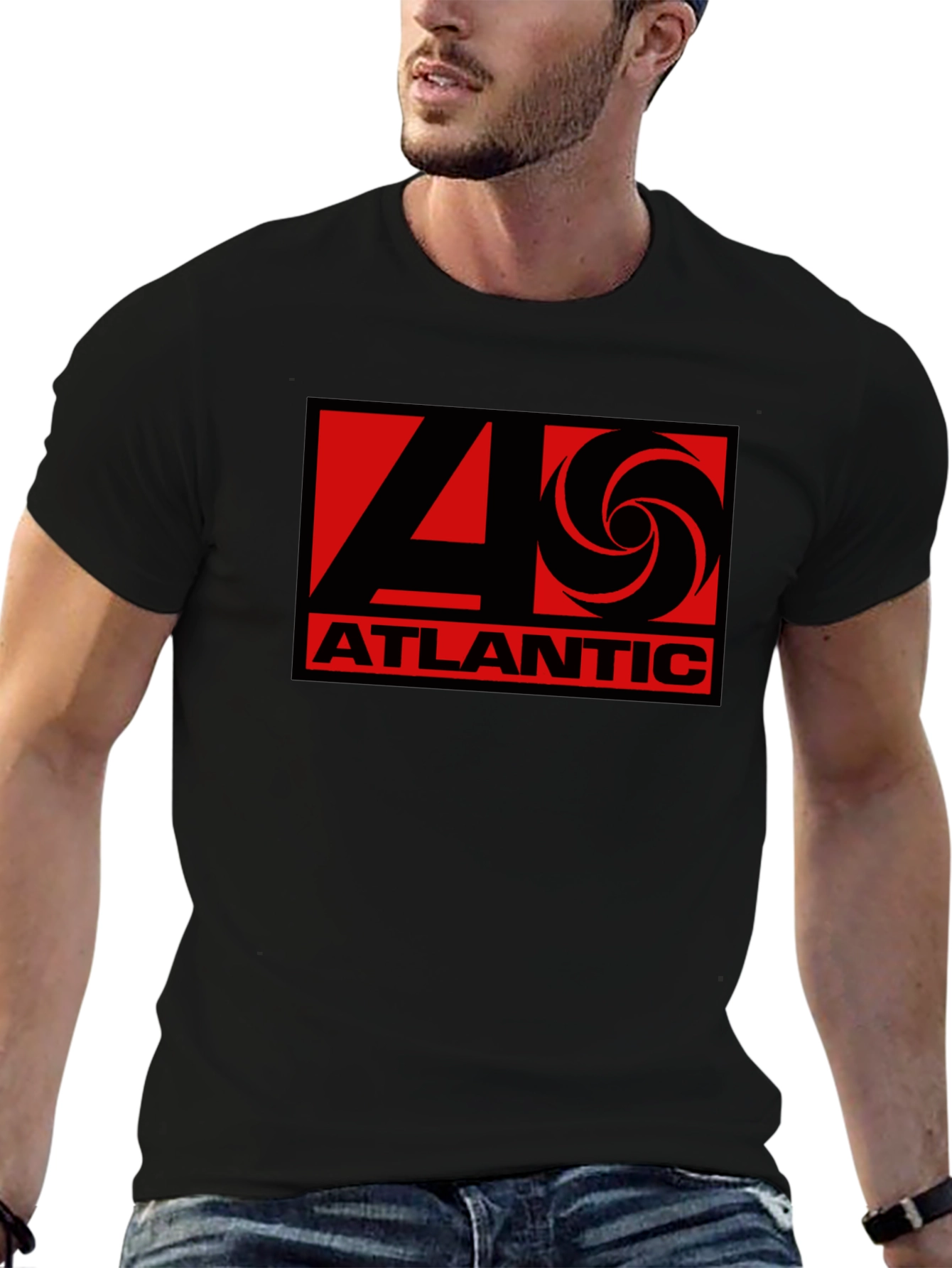 Atlantic Records 40th Anniversary Black T-Shirt
