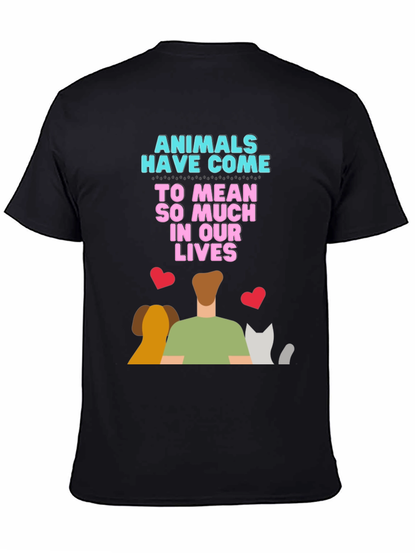 Animals In Our Lives Graphic Tee