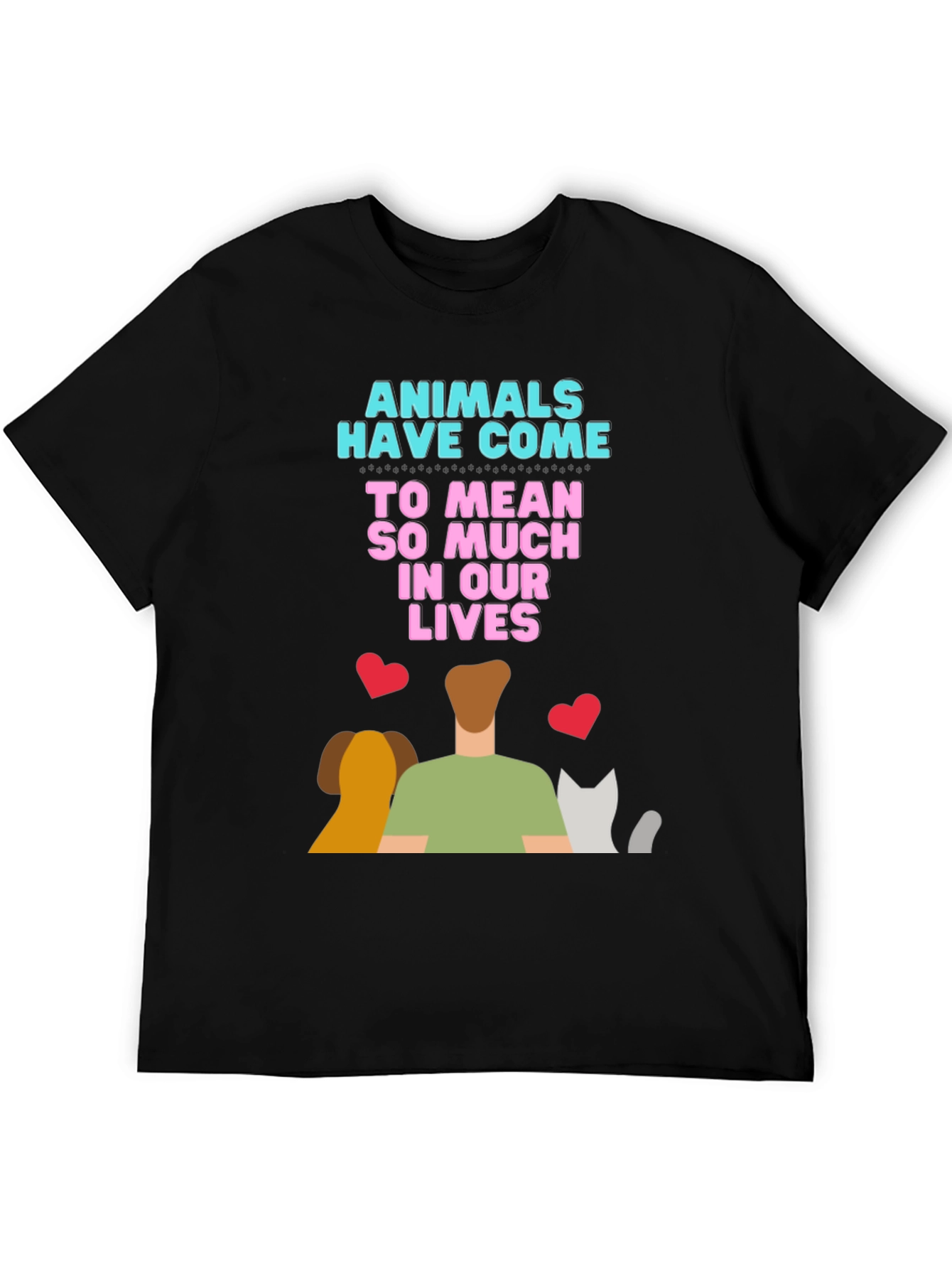 Animals In Our Lives Graphic Tee