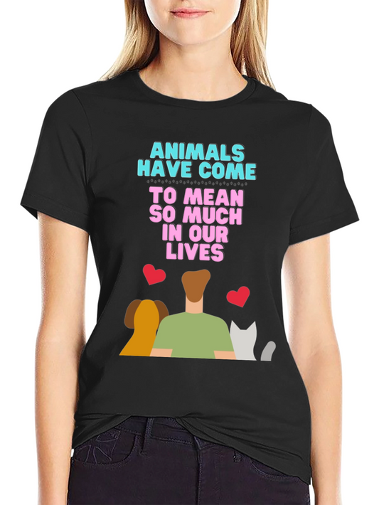 Animals In Our Lives Graphic Tee