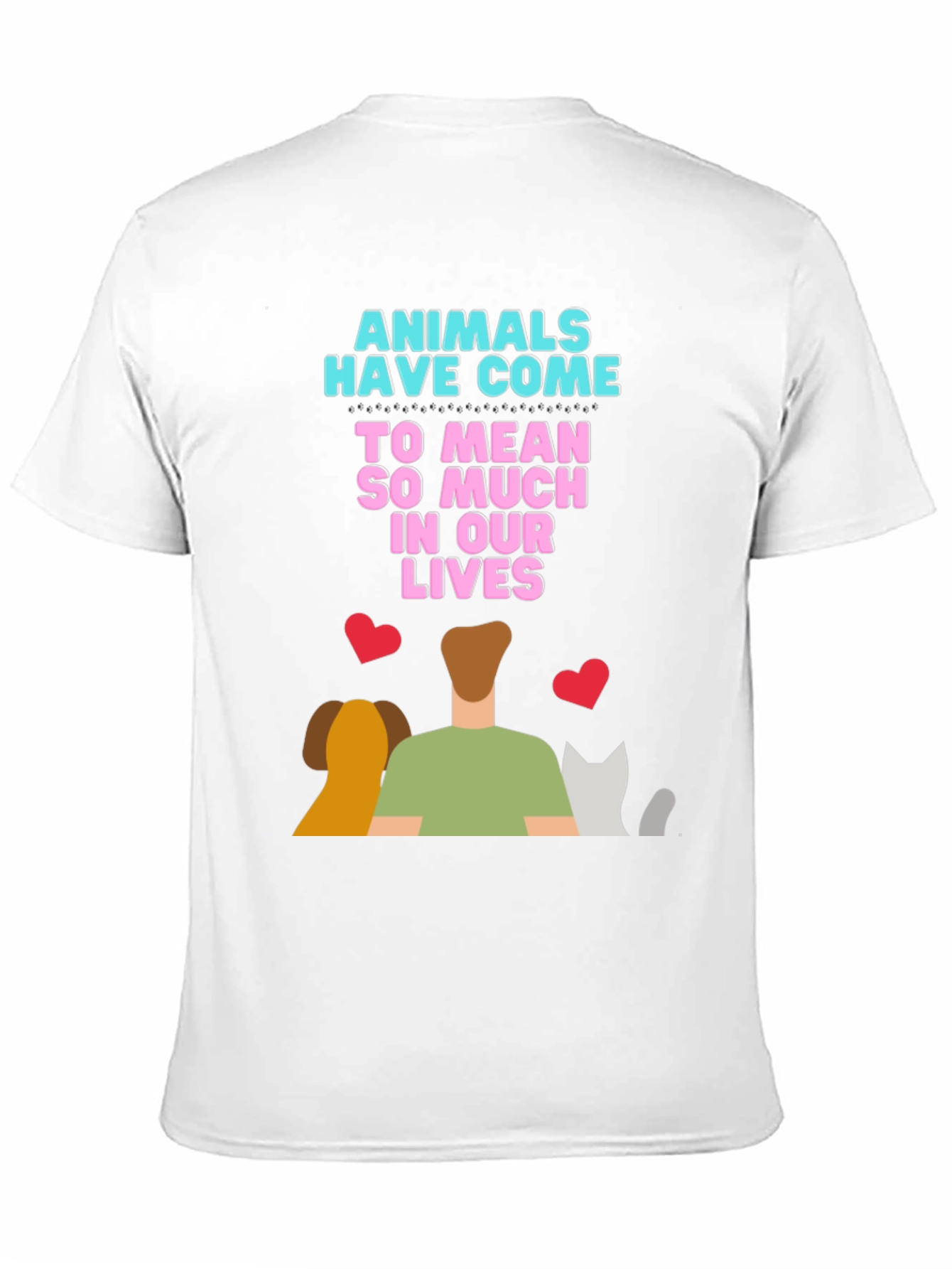 Animals In Our Lives Graphic Tee