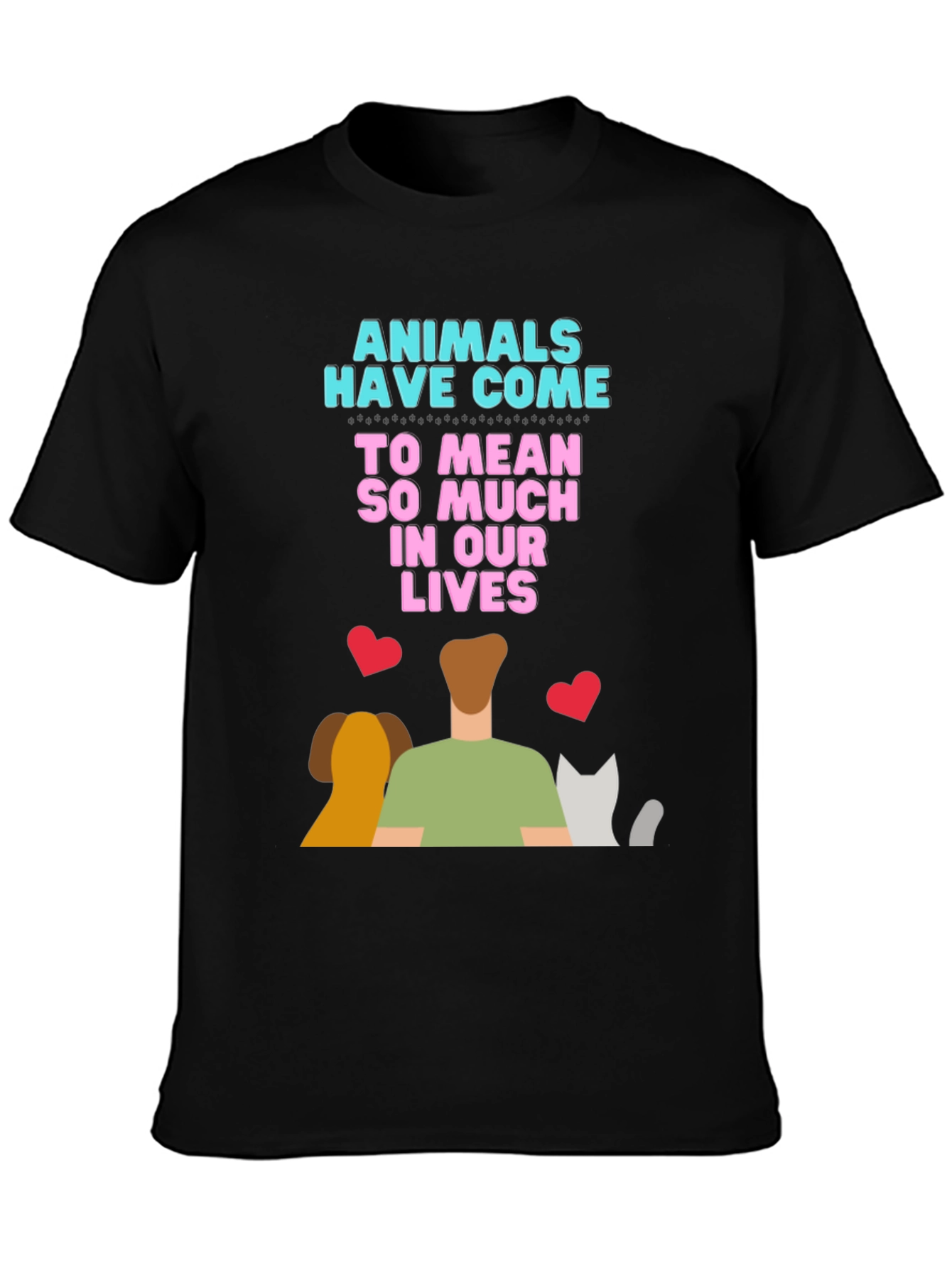 Animals In Our Lives Graphic Tee