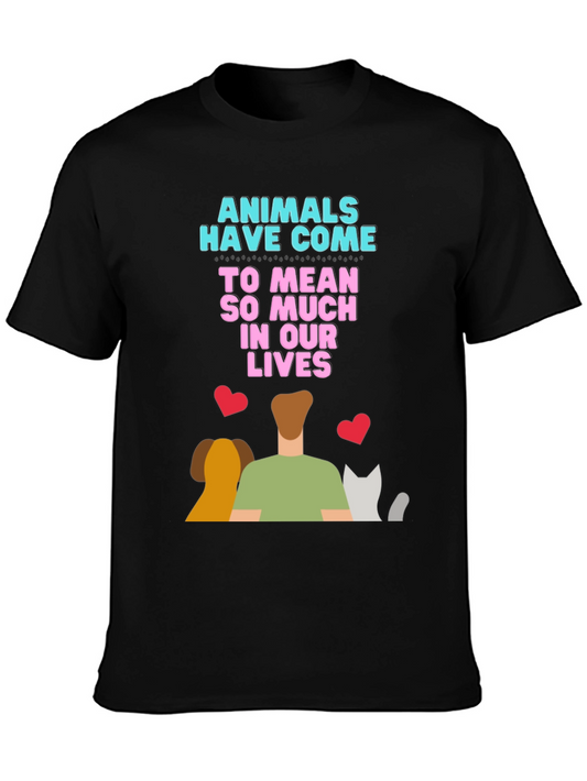 Animals In Our Lives Graphic Tee