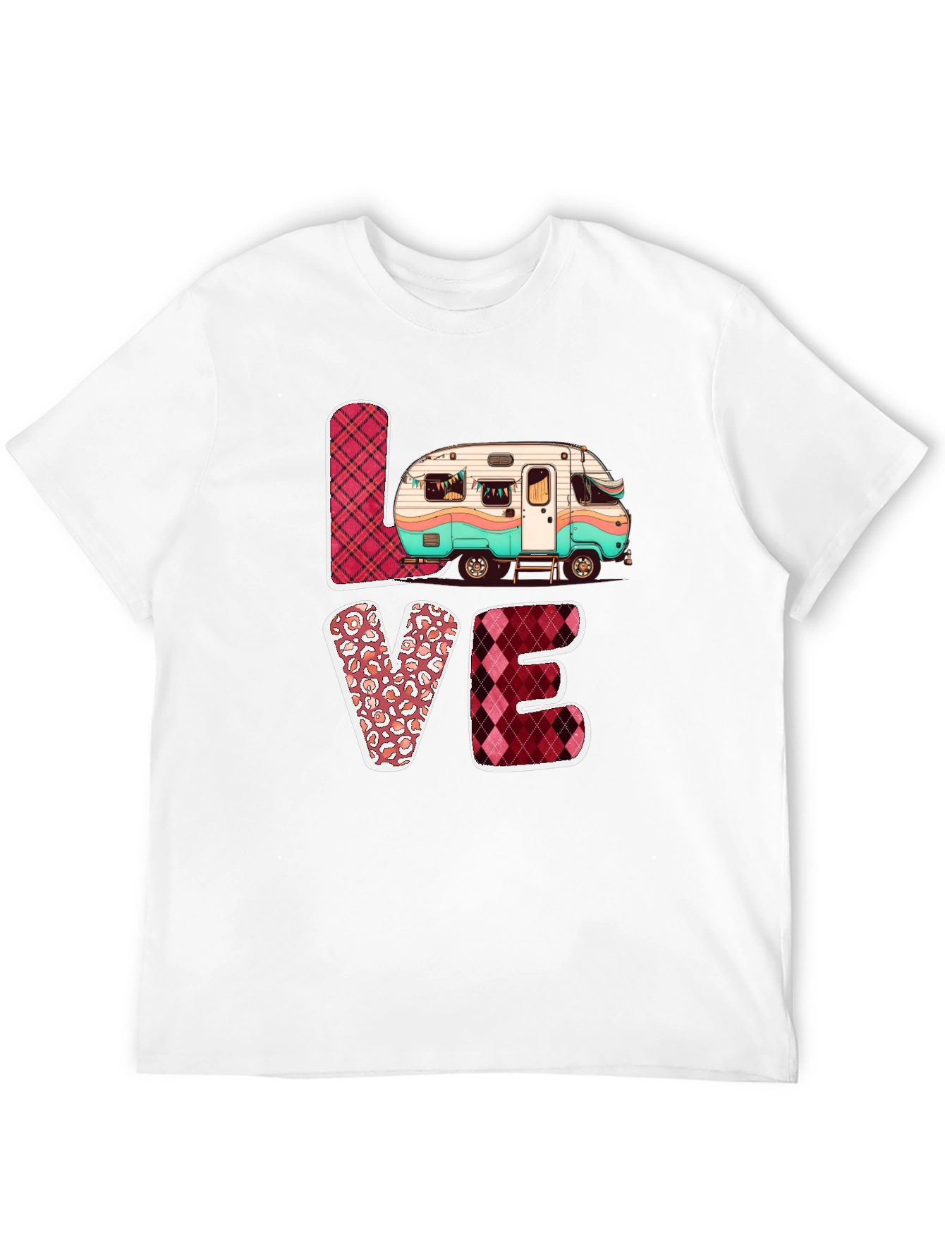 LOVE Camping T-Shirt Cute Camper Tee