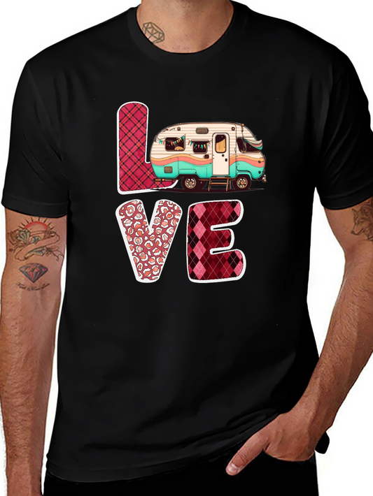 LOVE Camping T-Shirt Cute Camper Tee