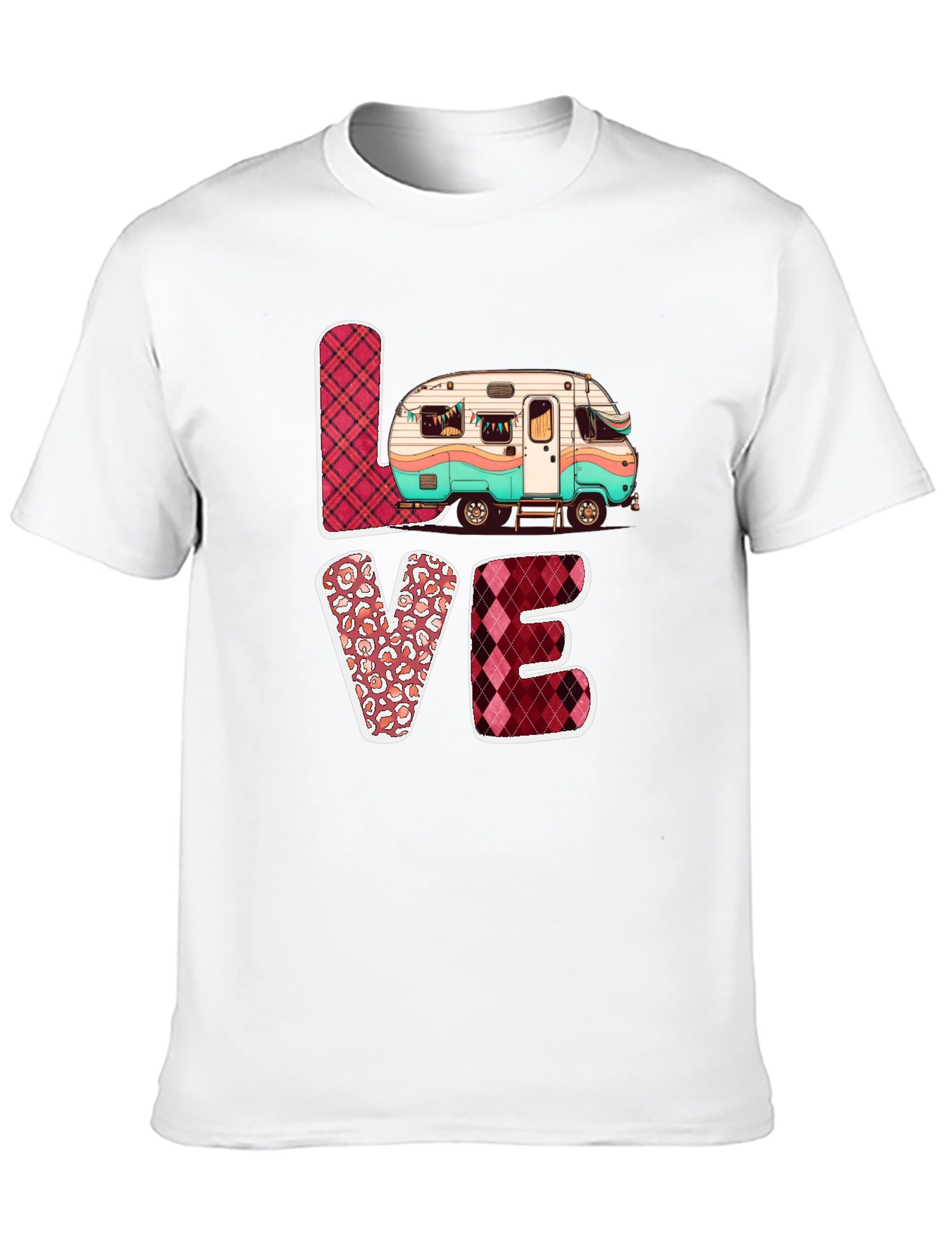 LOVE Camping T-Shirt Cute Camper Tee