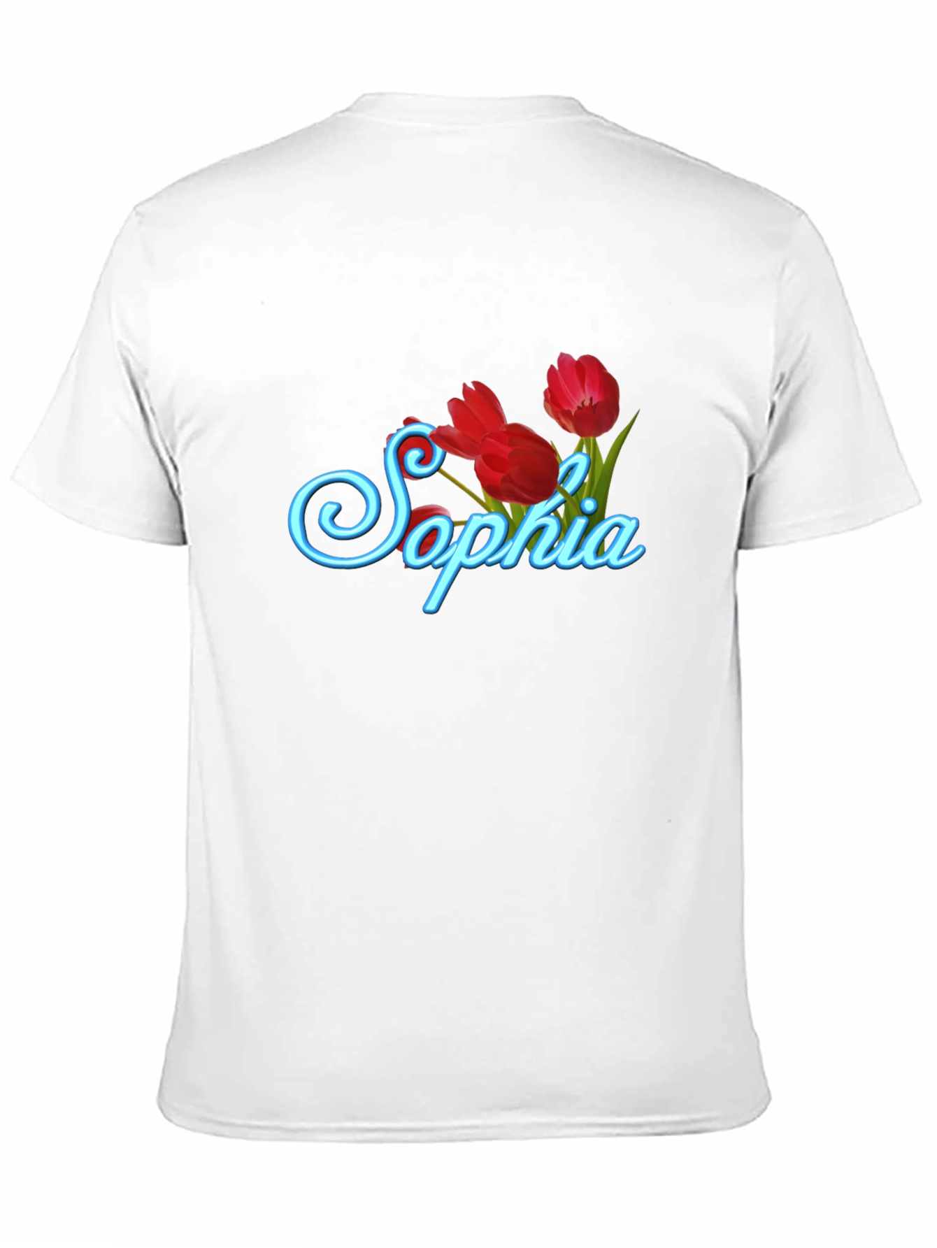 Sophia Tulip Black T-Shirt
