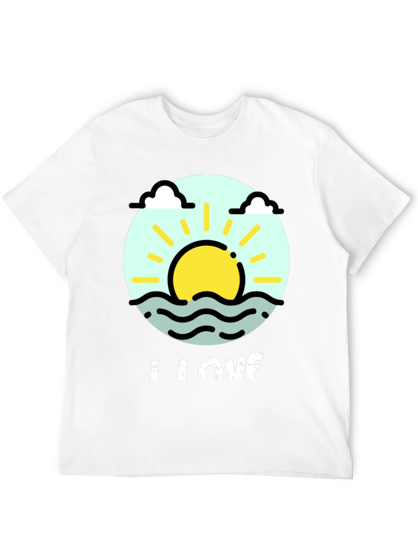 I Love The Sun T-Shirt - Summer Beach Tee