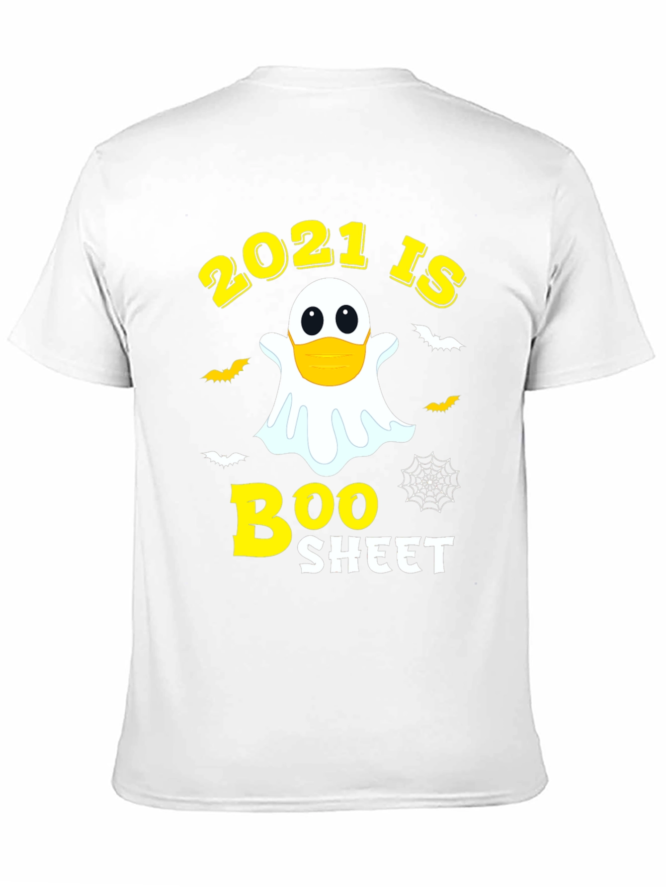 2021 Is Boo Sheet Funny Halloween Ghost T-Shirt