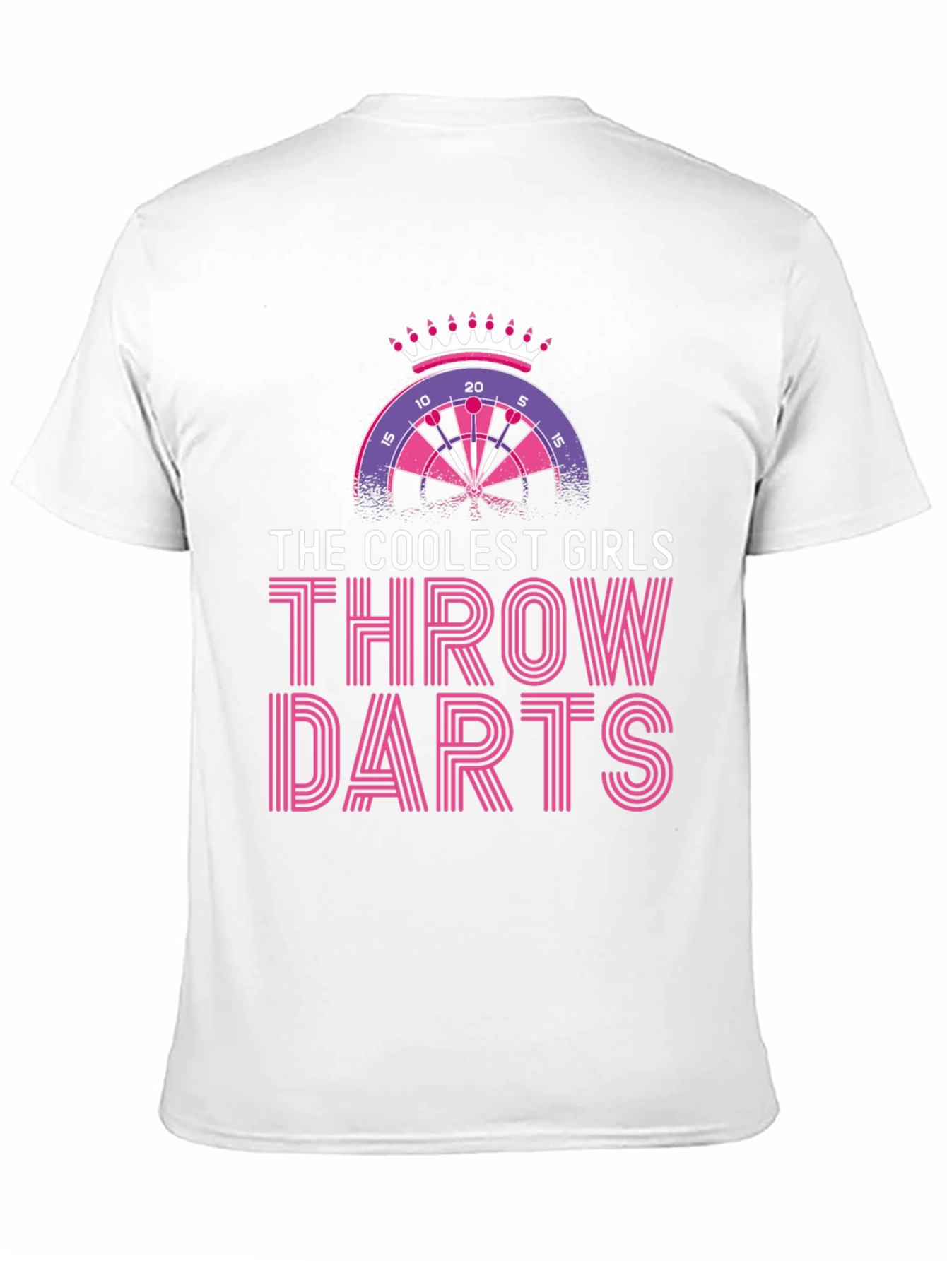 Coolest Girls Throw Darts Graphic T-Shirt