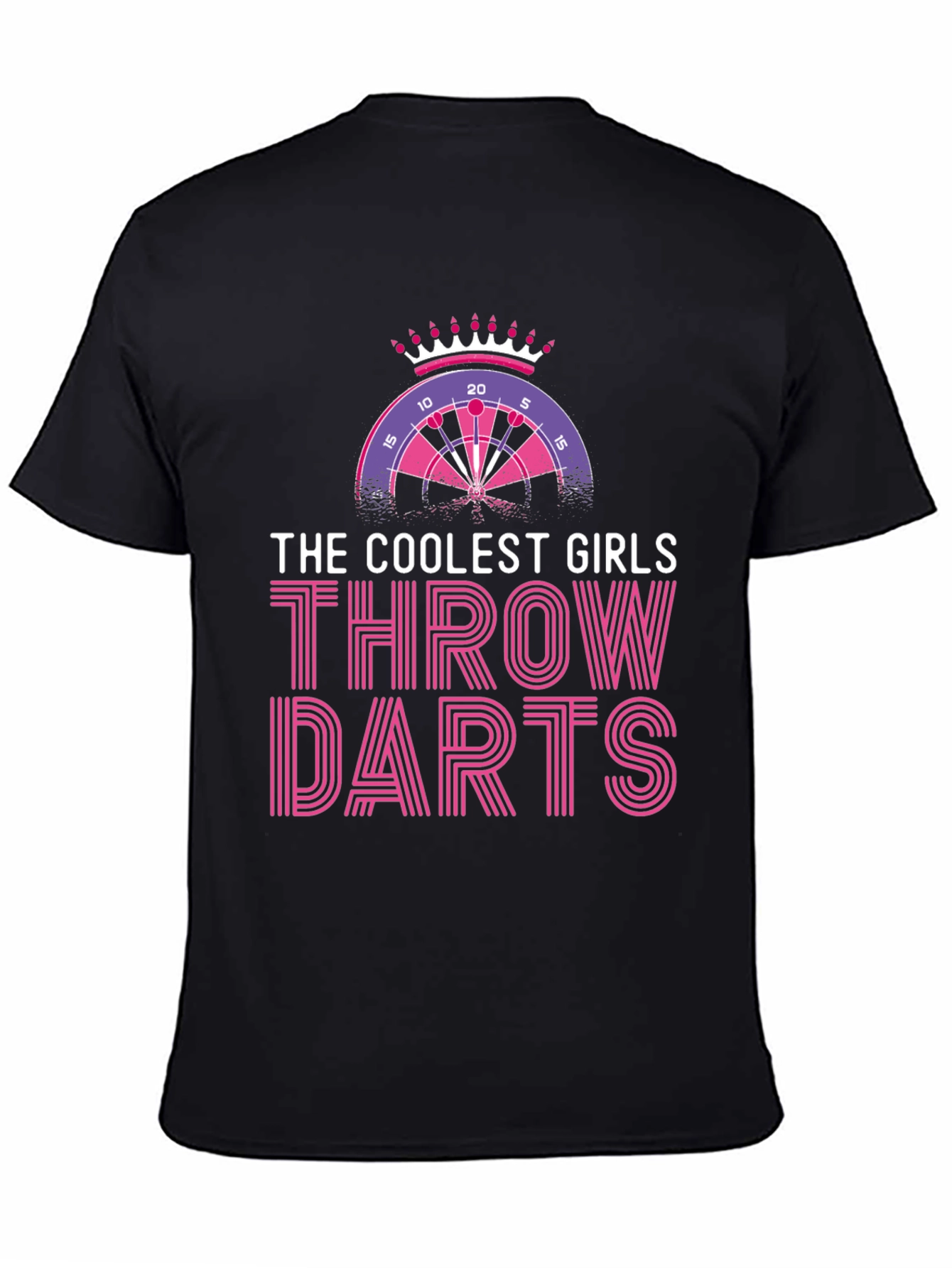 Coolest Girls Throw Darts Graphic T-Shirt